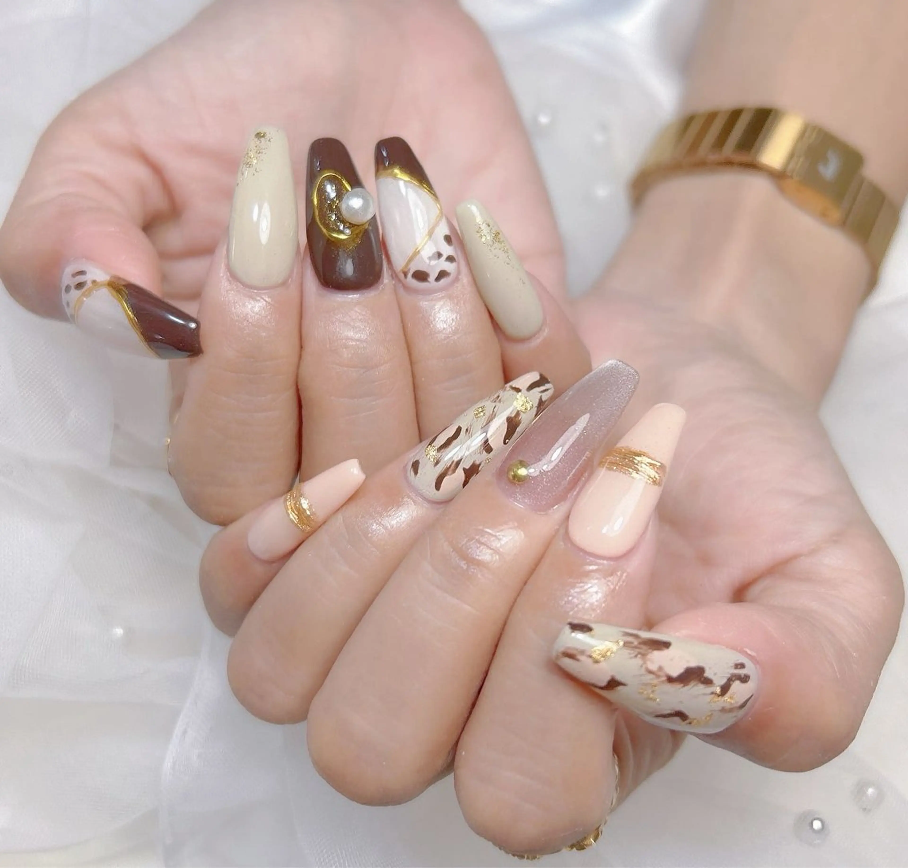 ネイル 長さ出し U·Mi nail salon所属・U·MI 上野御徒町店のネイルデザイン