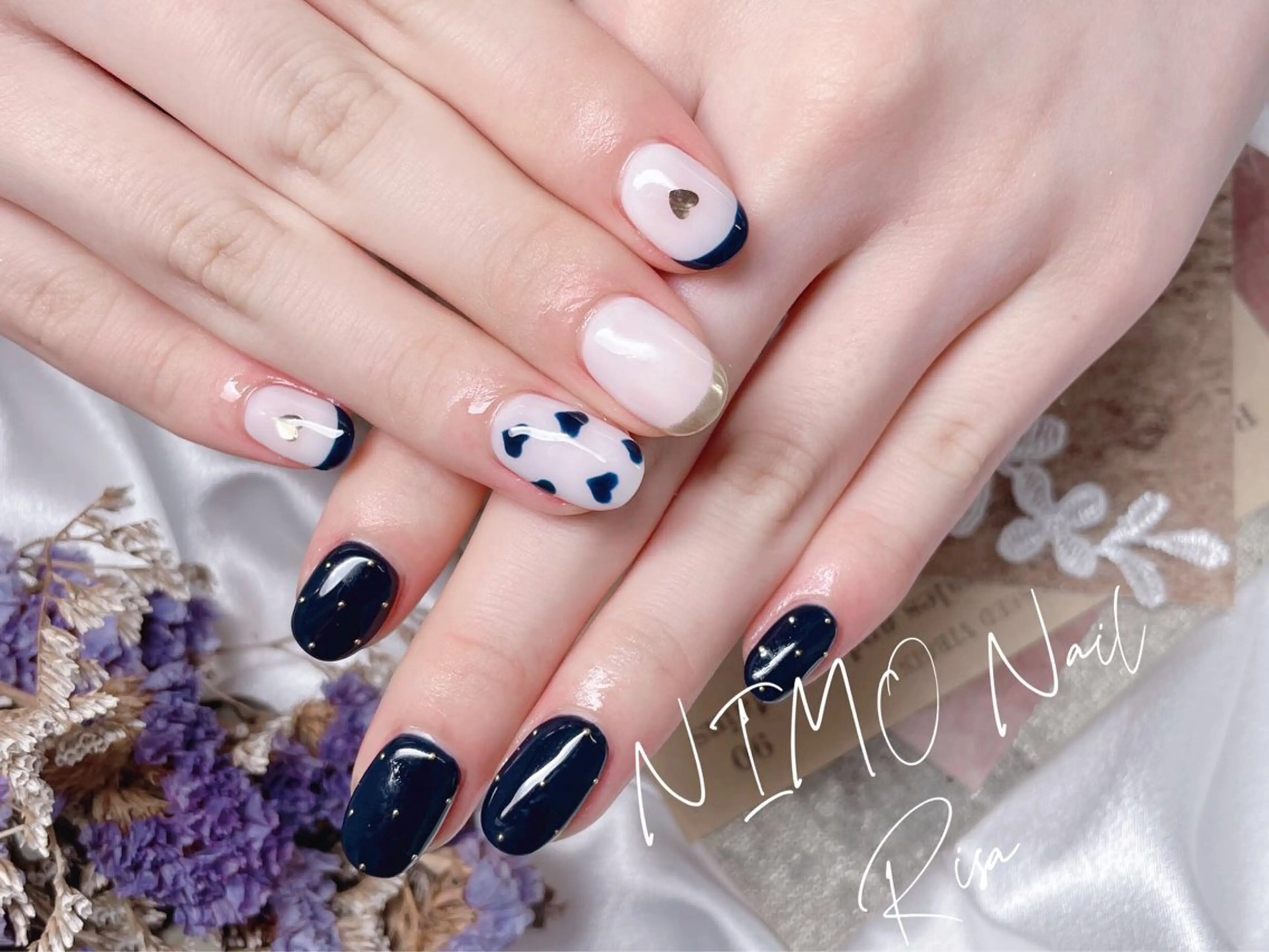 ネイル ハンドネイル RI SA☀️ リサのネイルデザイン