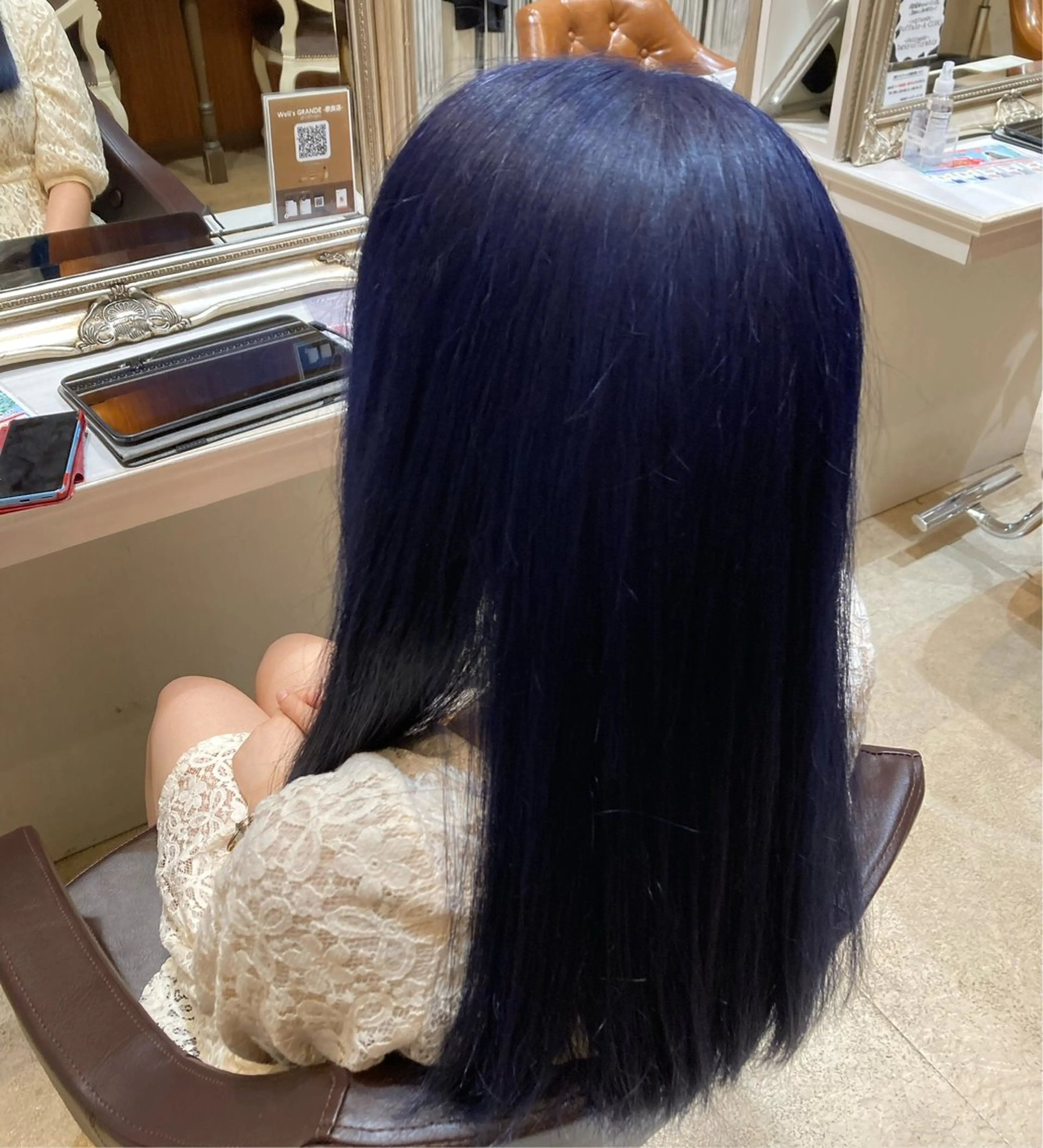カラー ヘアカラー 今中 紗英のヘアスタイル