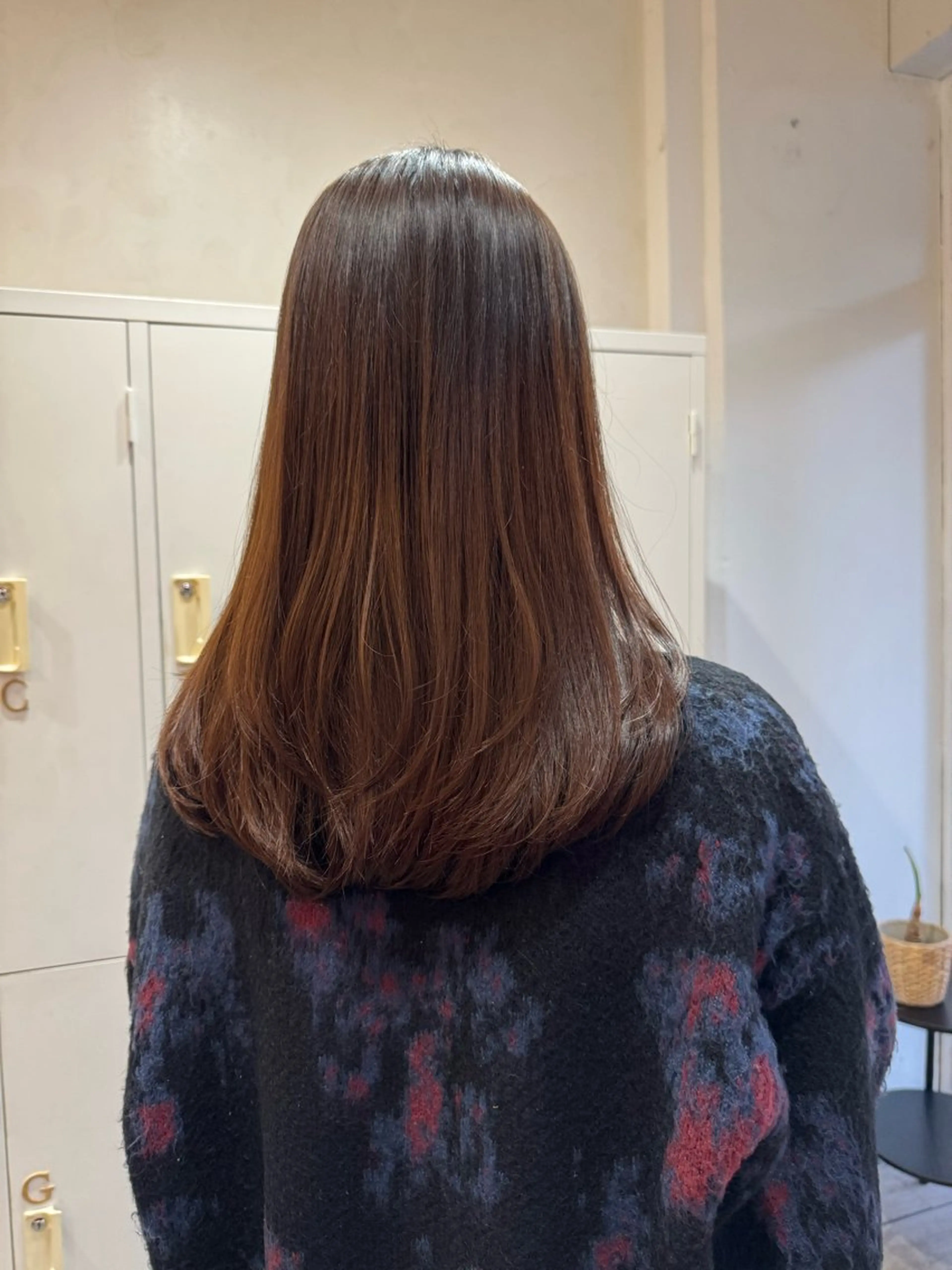 セミロング ROMEO京橋 タナカユアンのヘアスタイル