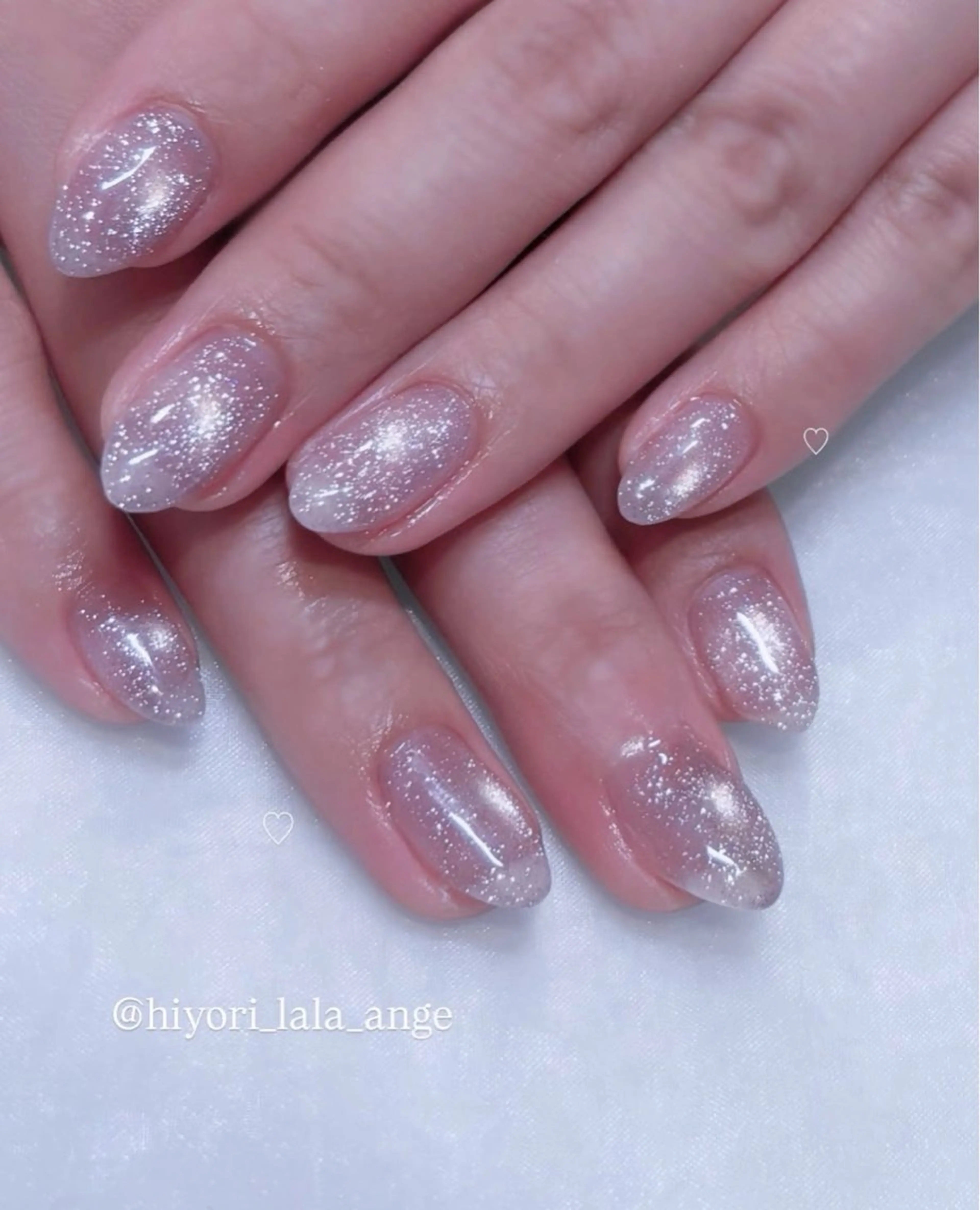 ネイル フラッシュネイル フラッシュマグ マグネットネイル ワンカラーネイル ハンドネイル 🩷Hiyori 🩷のネイルデザイン