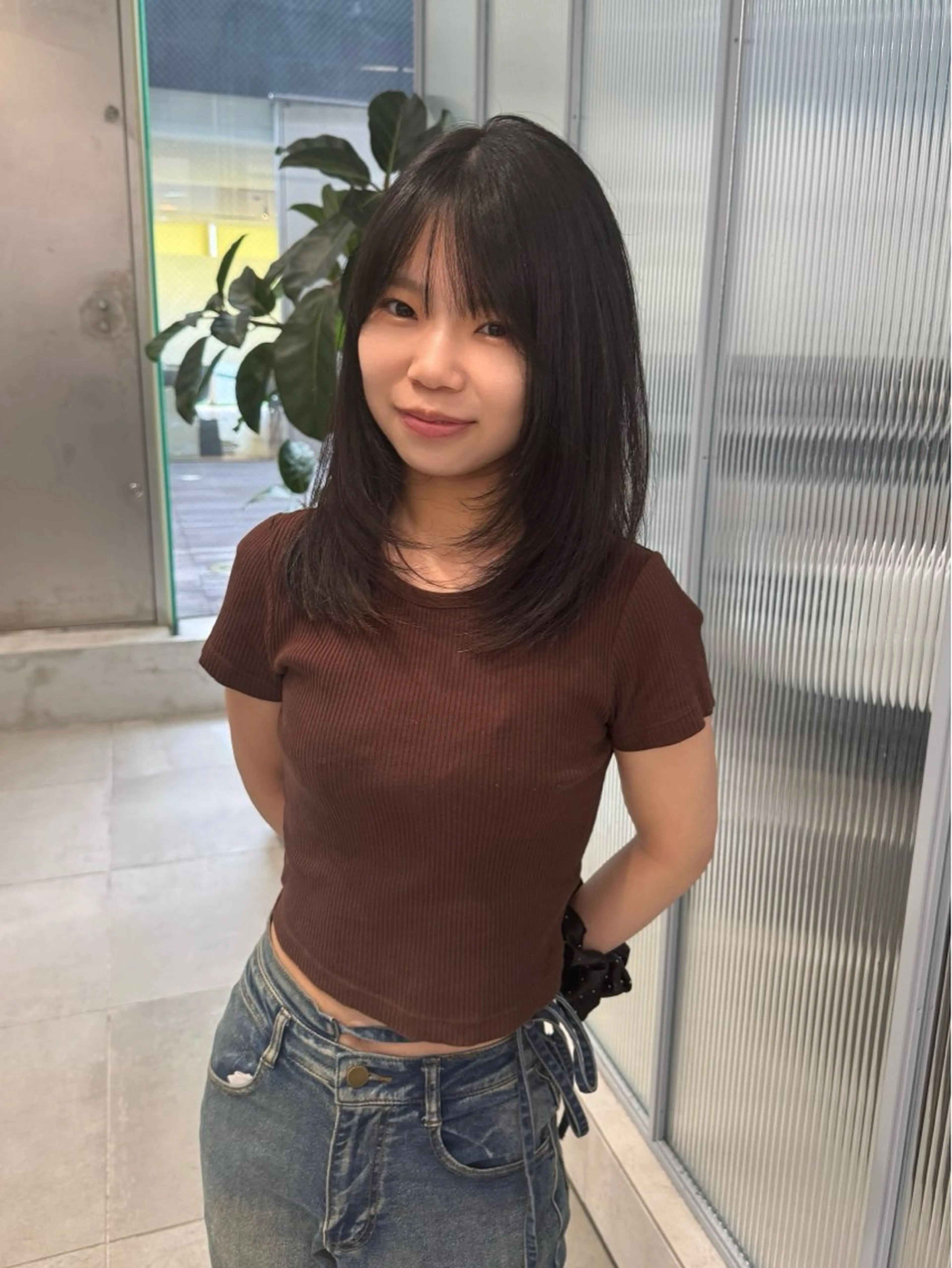 ミディアム カット ひかり／ショート ／似合わせカラーのヘアスタイル