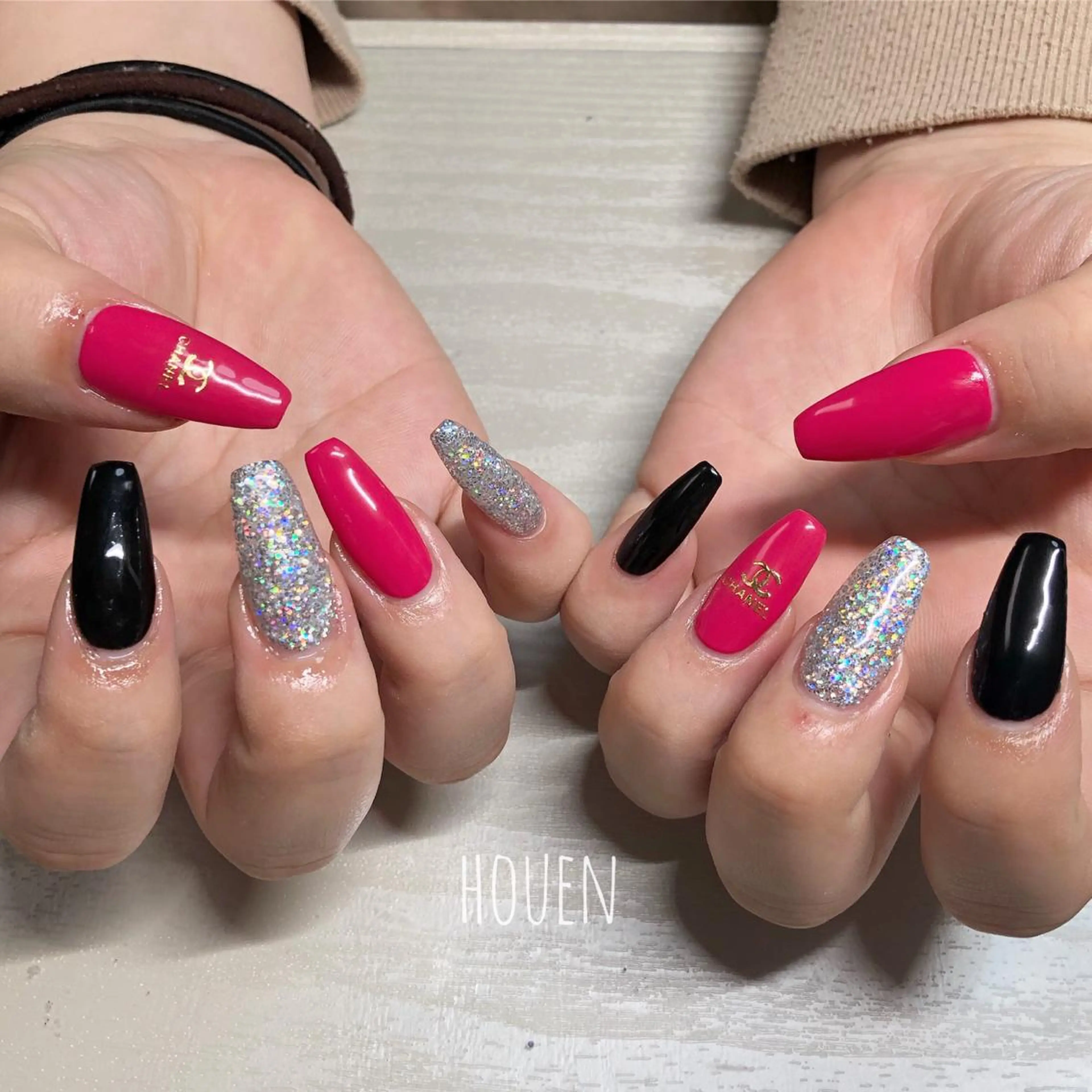 ネイル 持ち込み ハンドネイル I P'ink nail salon所属・I pinknail 韓国風·持ち込み専門のネイルデザイン