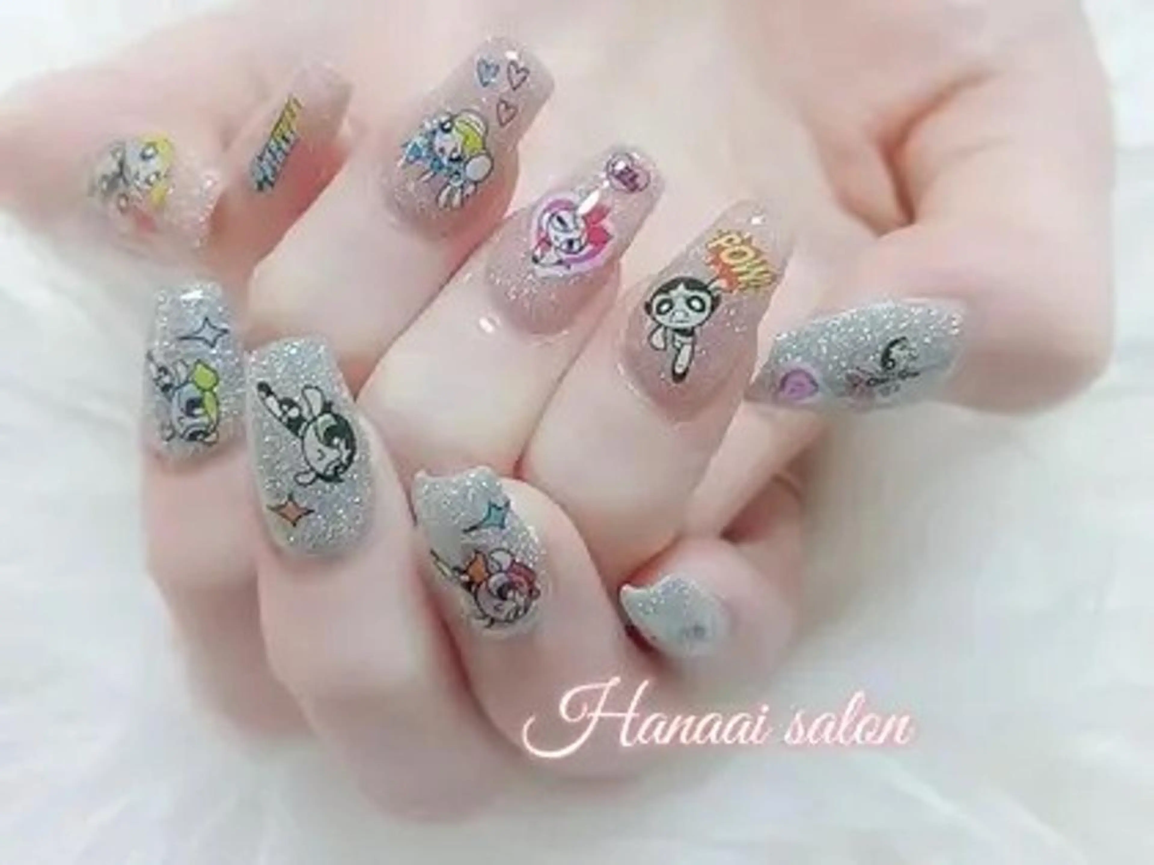 ネイル ハンドネイル Hanaai Salon新大久保店のネイルデザイン