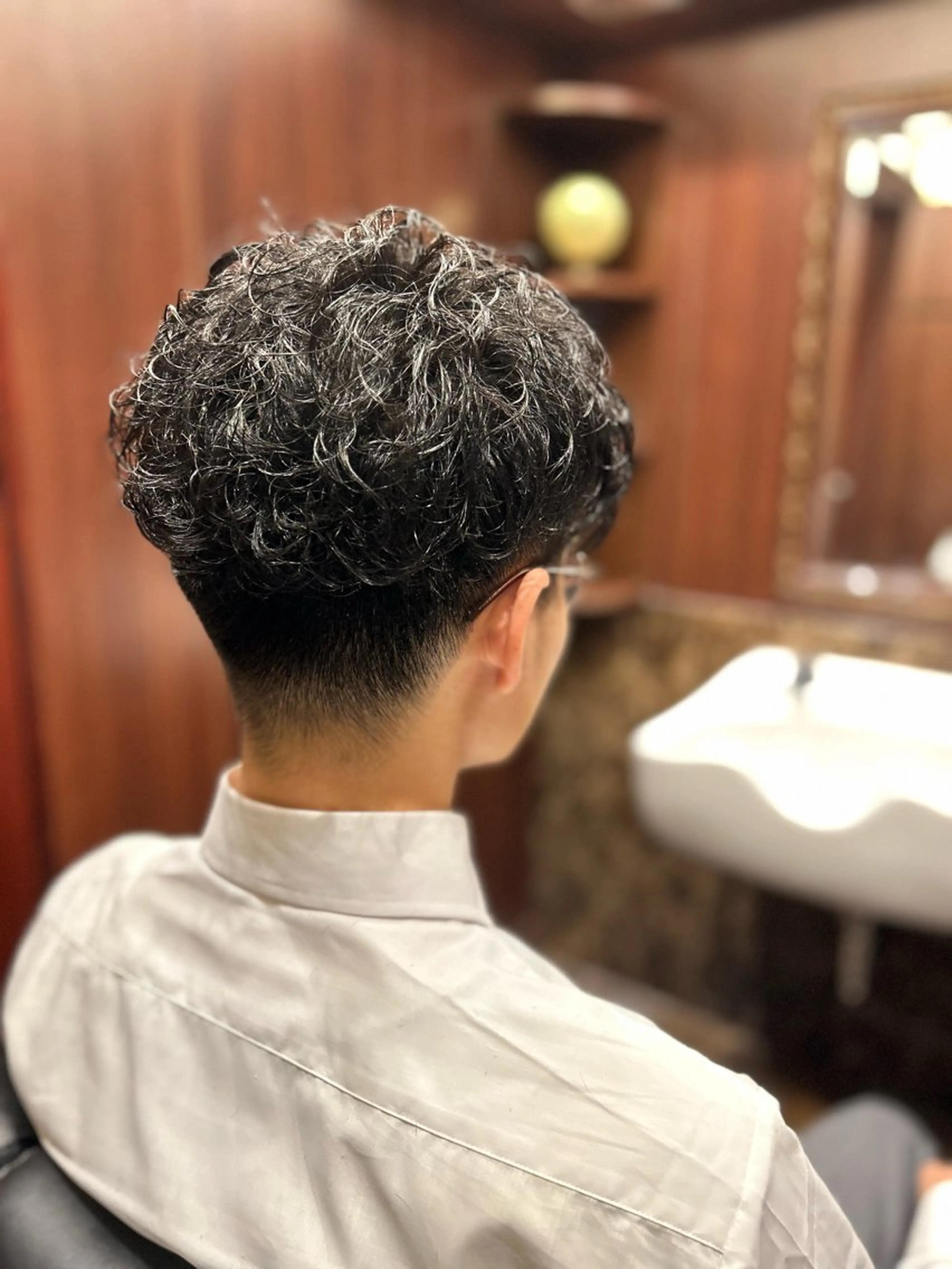 ショート パーマ メンズ 2回目以降✖︎ こうようのヘアスタイル