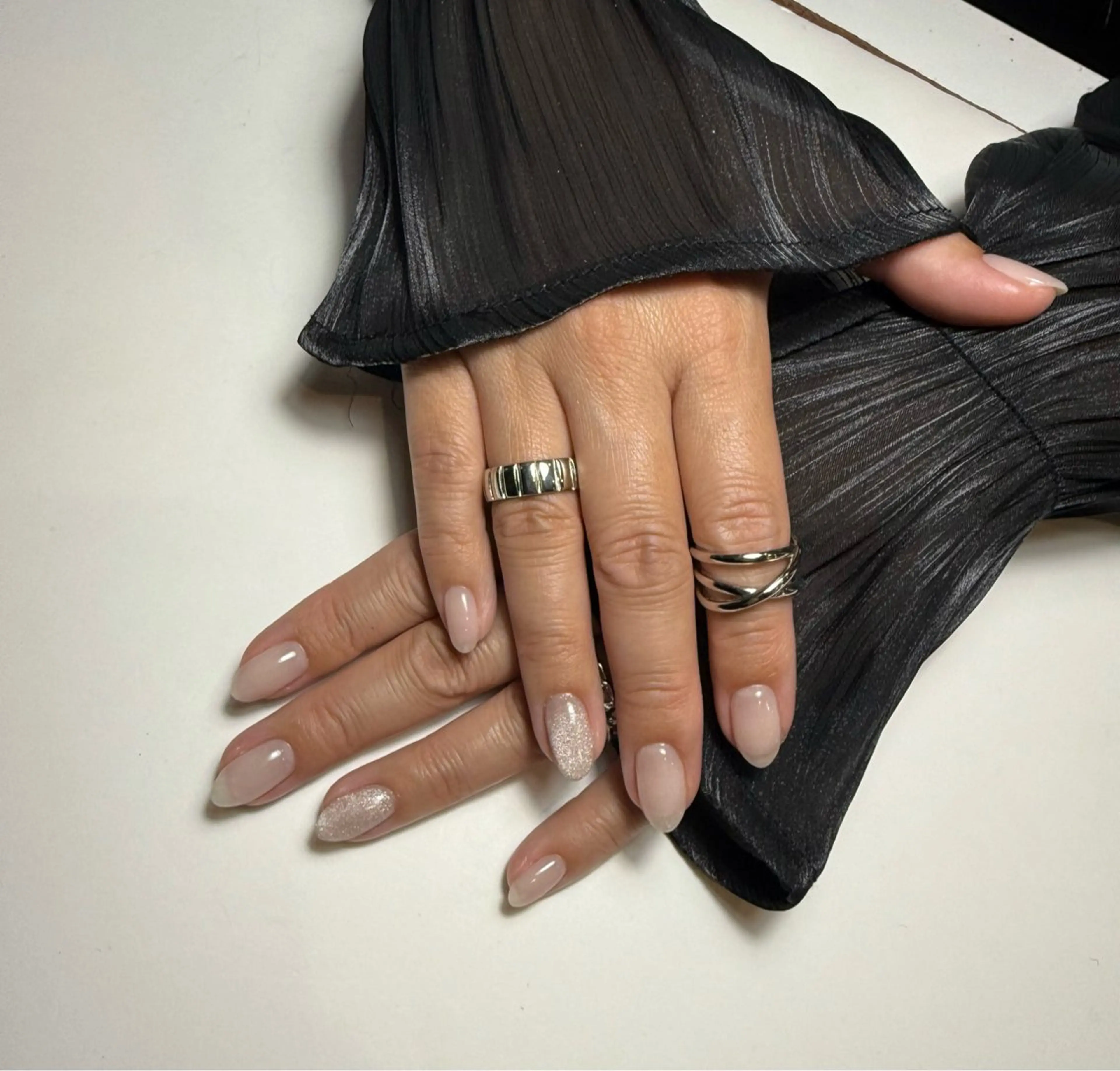 ネイル マグネットネイル ワンカラーネイル ORGAN makiのネイルデザイン