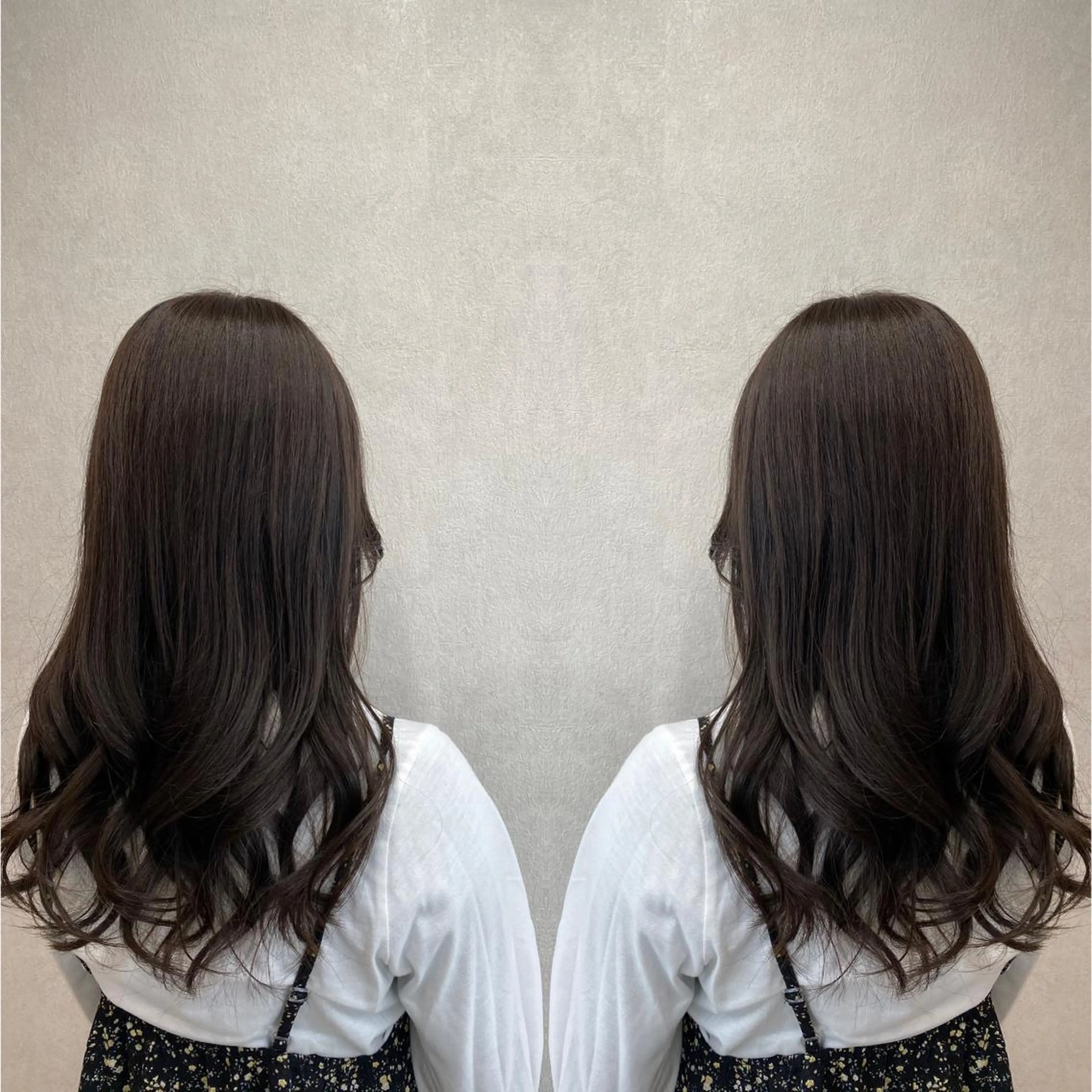 ロング カラー 透明感カラー カット ヘアカラー トリートメント tocca 💜石田愛結💜のヘアスタイル