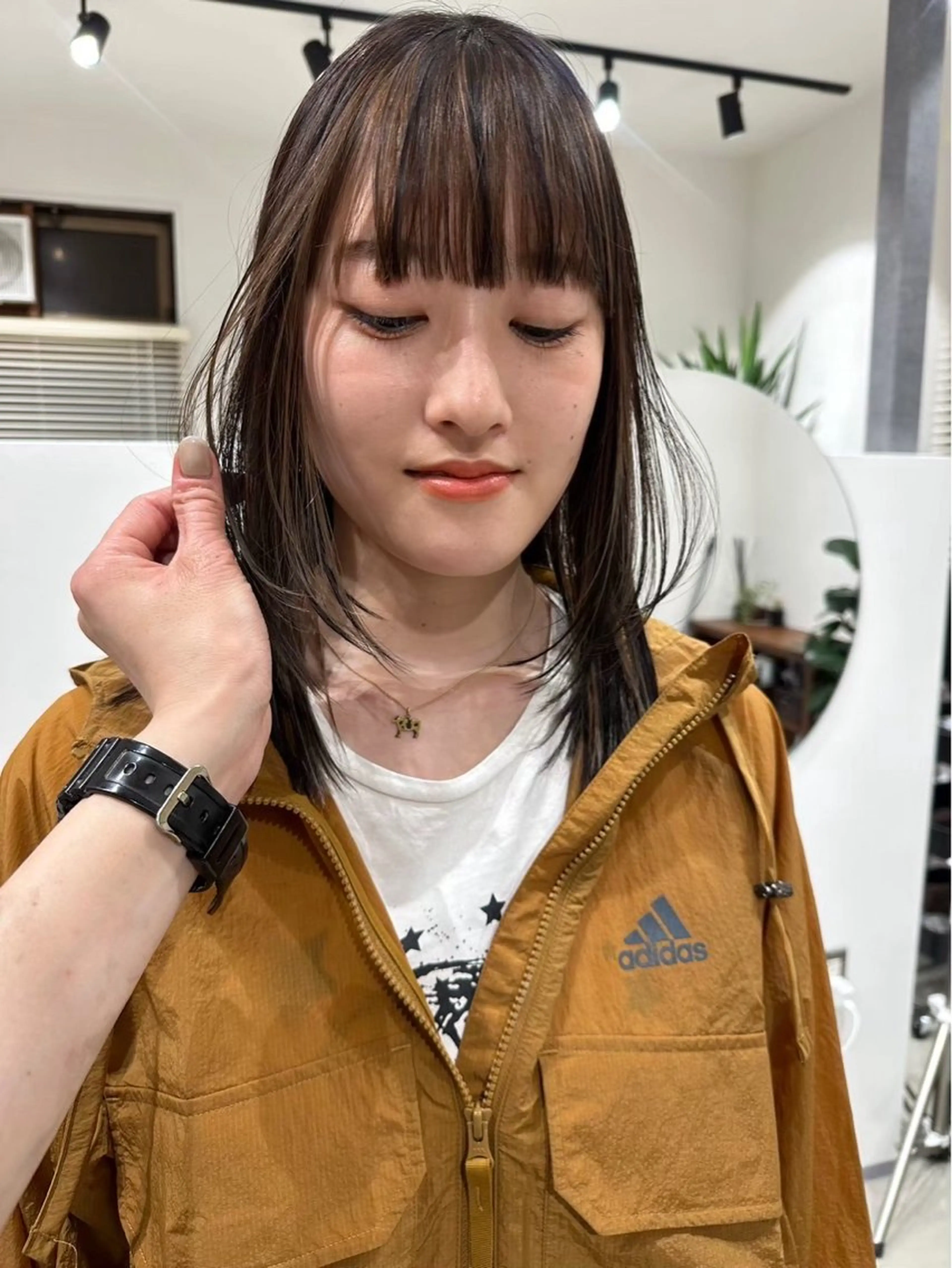 ミディアム ミディアムレイヤー レイヤーカット ボブ/レイヤー /河内温太のヘアスタイル