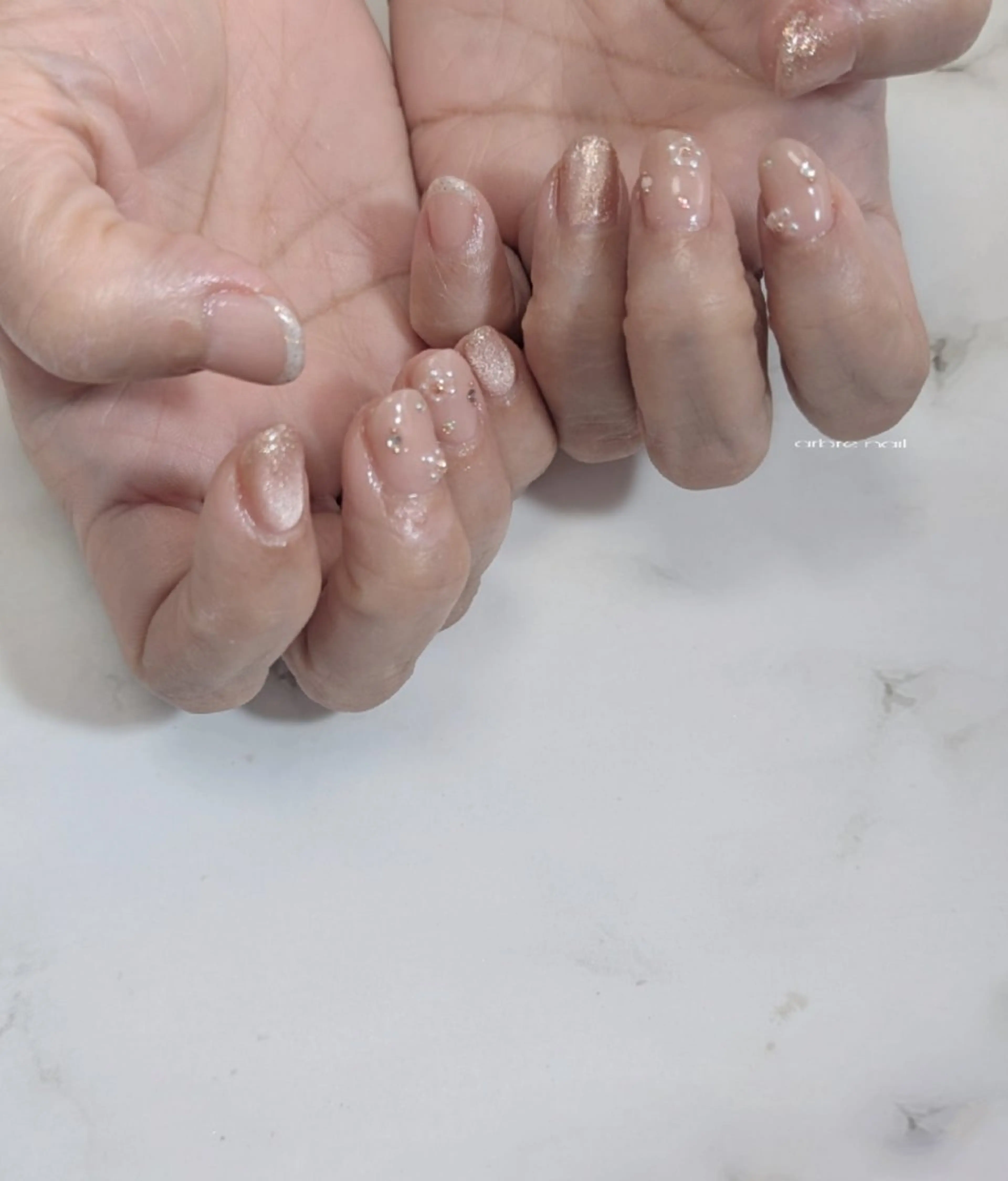 ネイル ＊arbre nail＊.アーブルネイル所属・✯.。 arbre  nail 。✯.のネイルデザイン