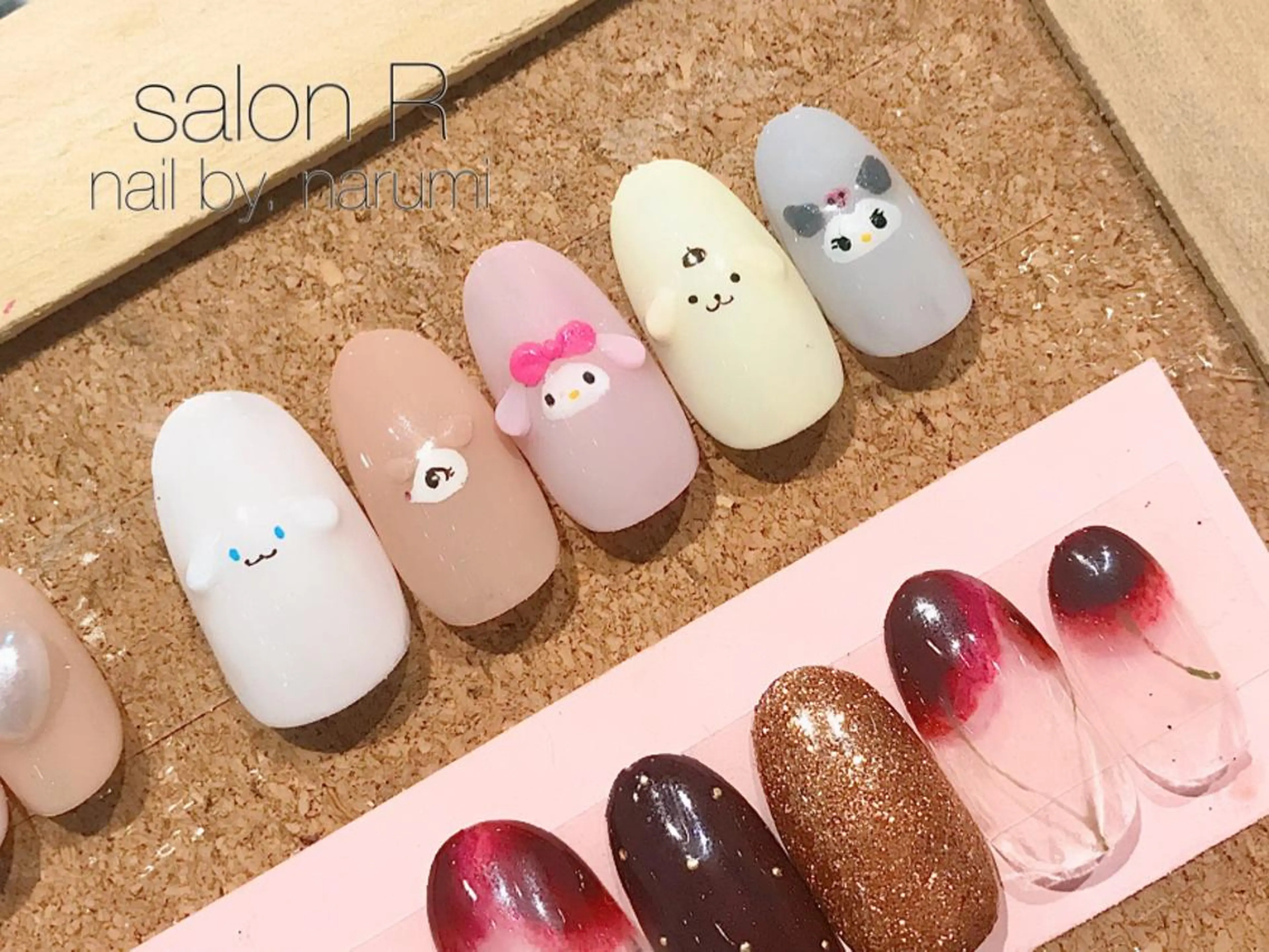 ネイル アートネイル Re Pearl～コーディネートサロン～ 市駅前店所属・NARUMI HYODOのネイルデザイン