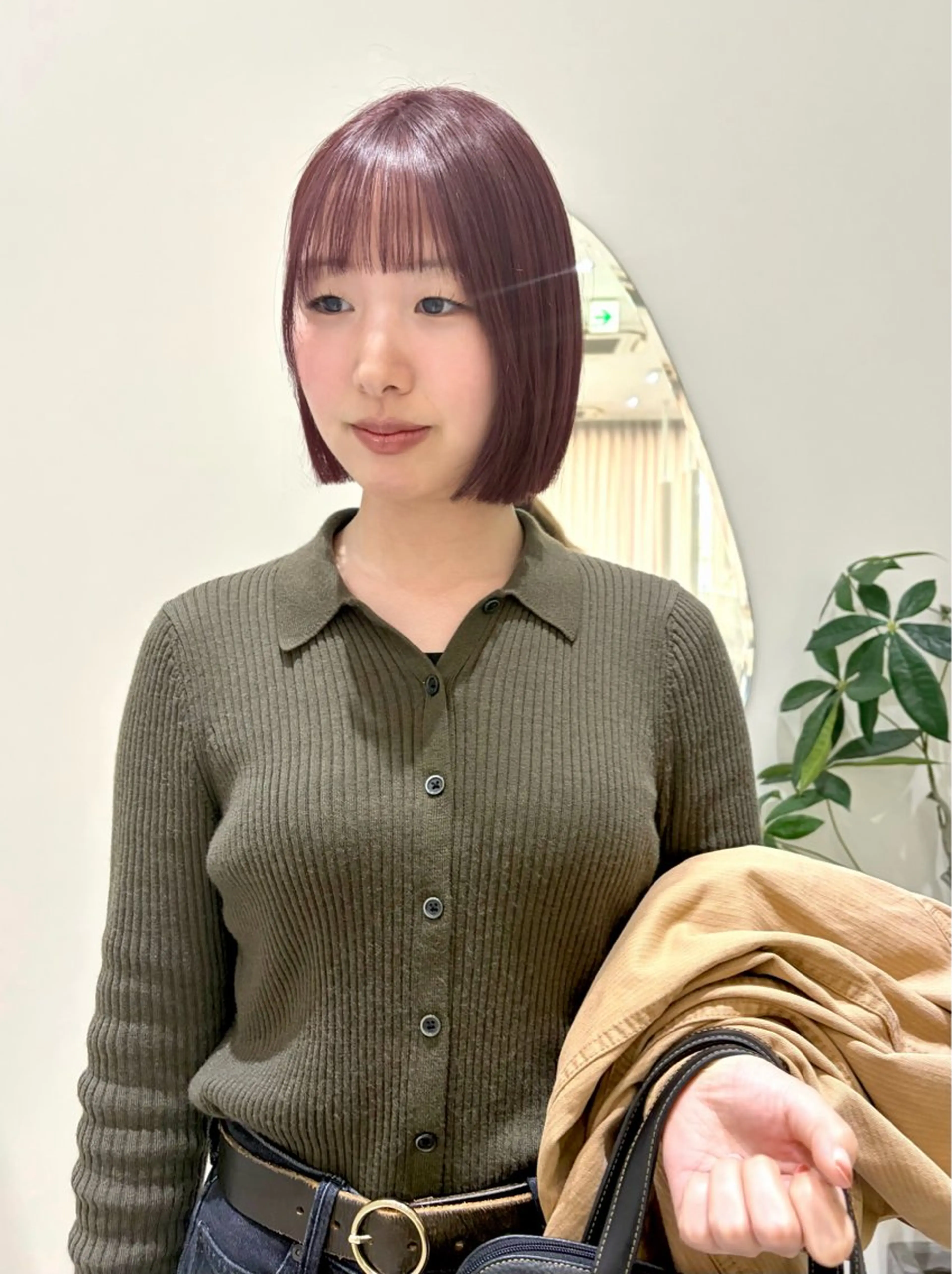 ショート カラー カット ヘアカラー トリートメント nakahara madokaのヘアスタイル