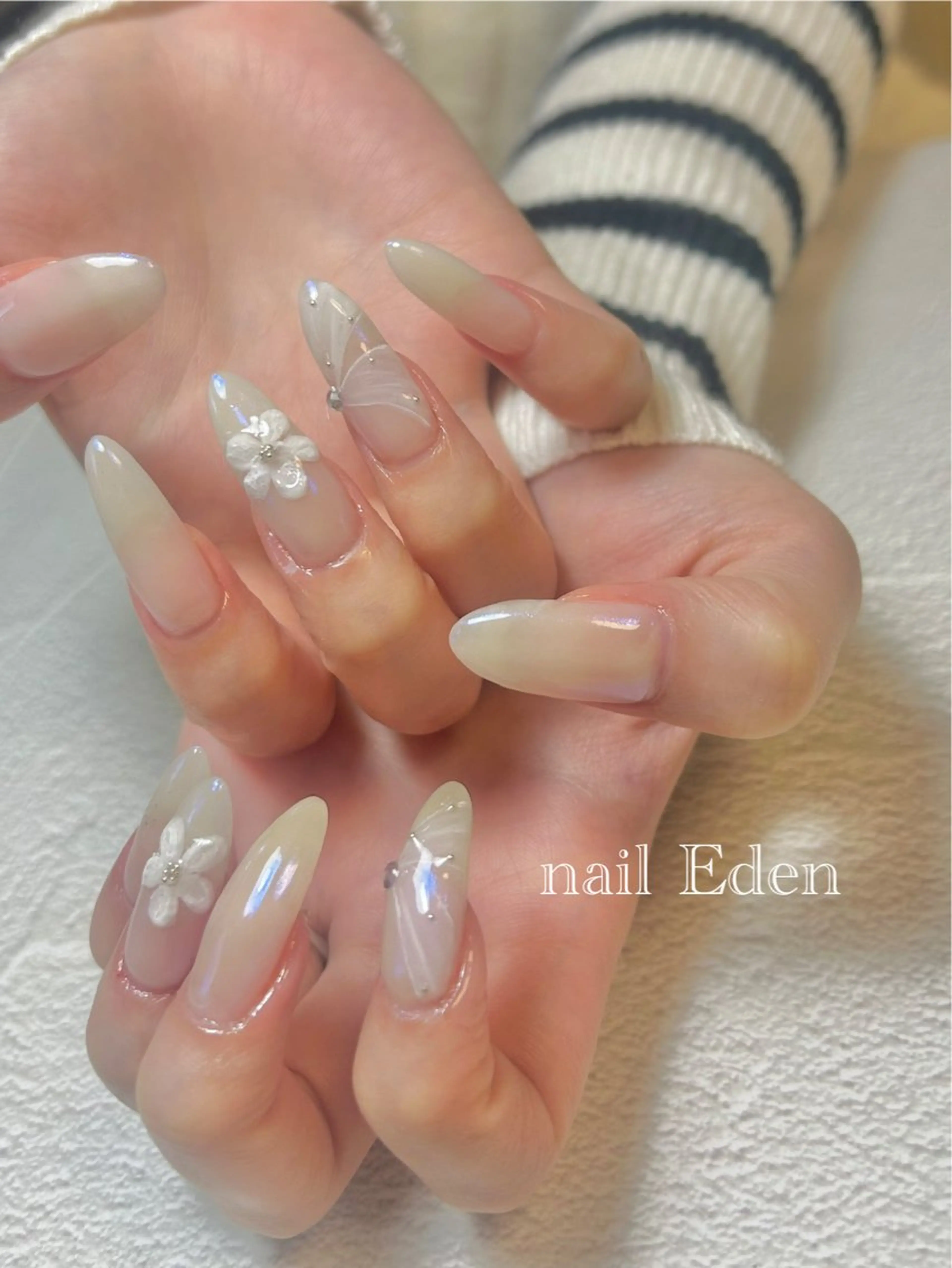 ネイル 持ち込み ハンドネイル Eden　private nail saron所属・Eden ♾️のネイルデザイン