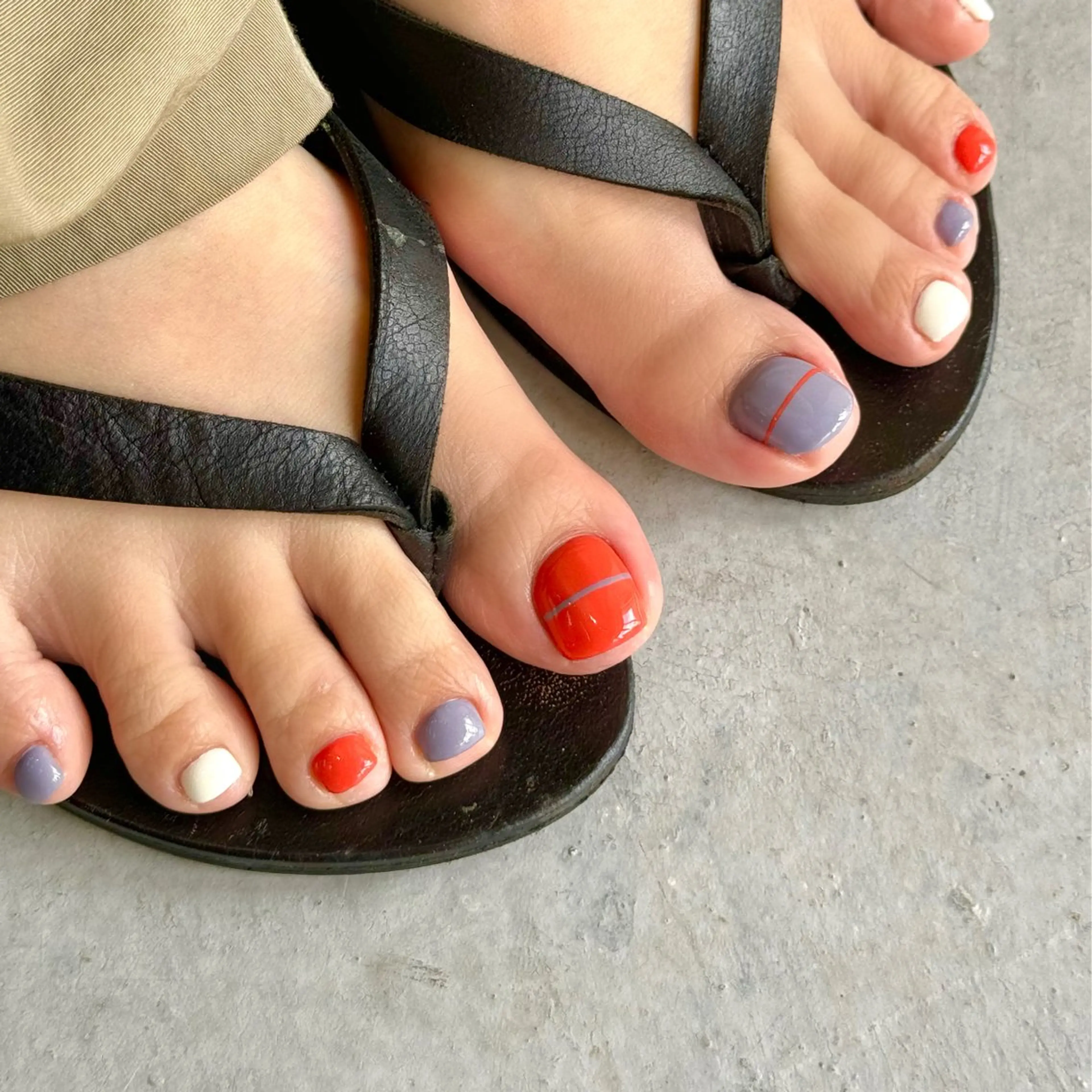 ネイル フットネイル HARUKA ネイリスト福岡/薬院のネイルデザイン