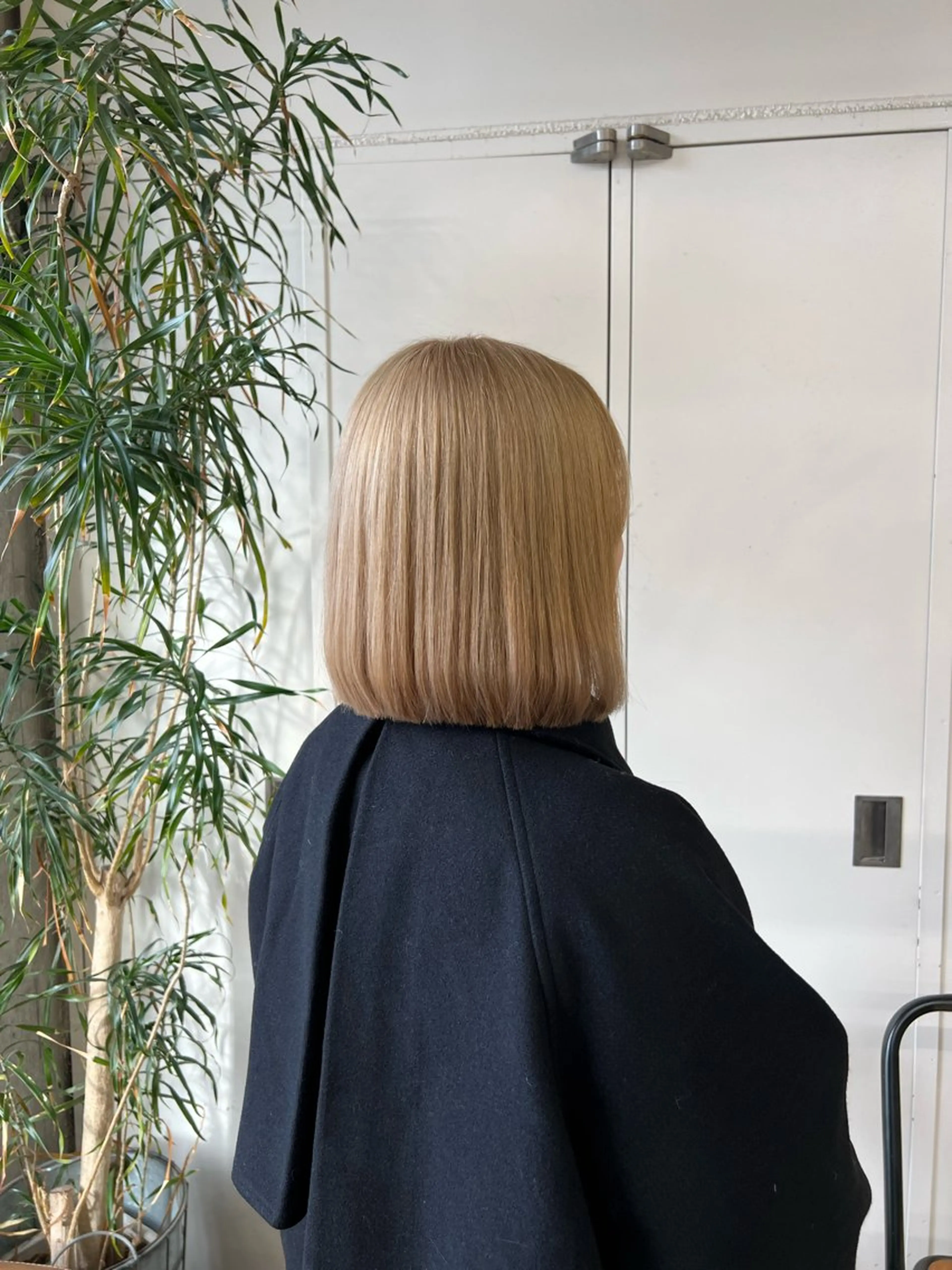 ミディアム カラー カット ヘアカラー トリートメント era所属・azumi/ボブ/暖 色/オリーブ/縮毛のヘアスタイル