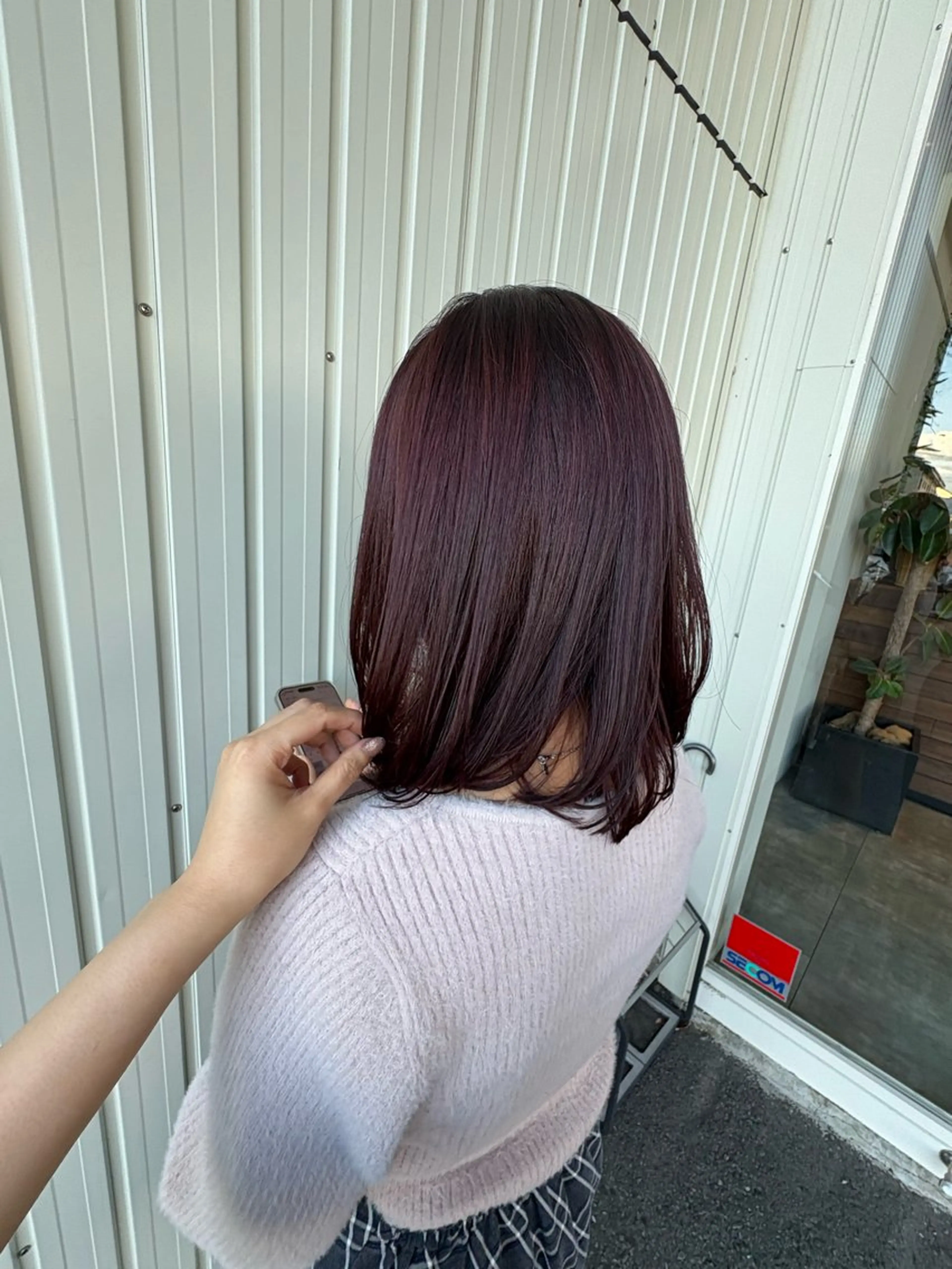 ミディアム カラー ヘアカラー トリートメント 高橋 乙葉のヘアスタイル