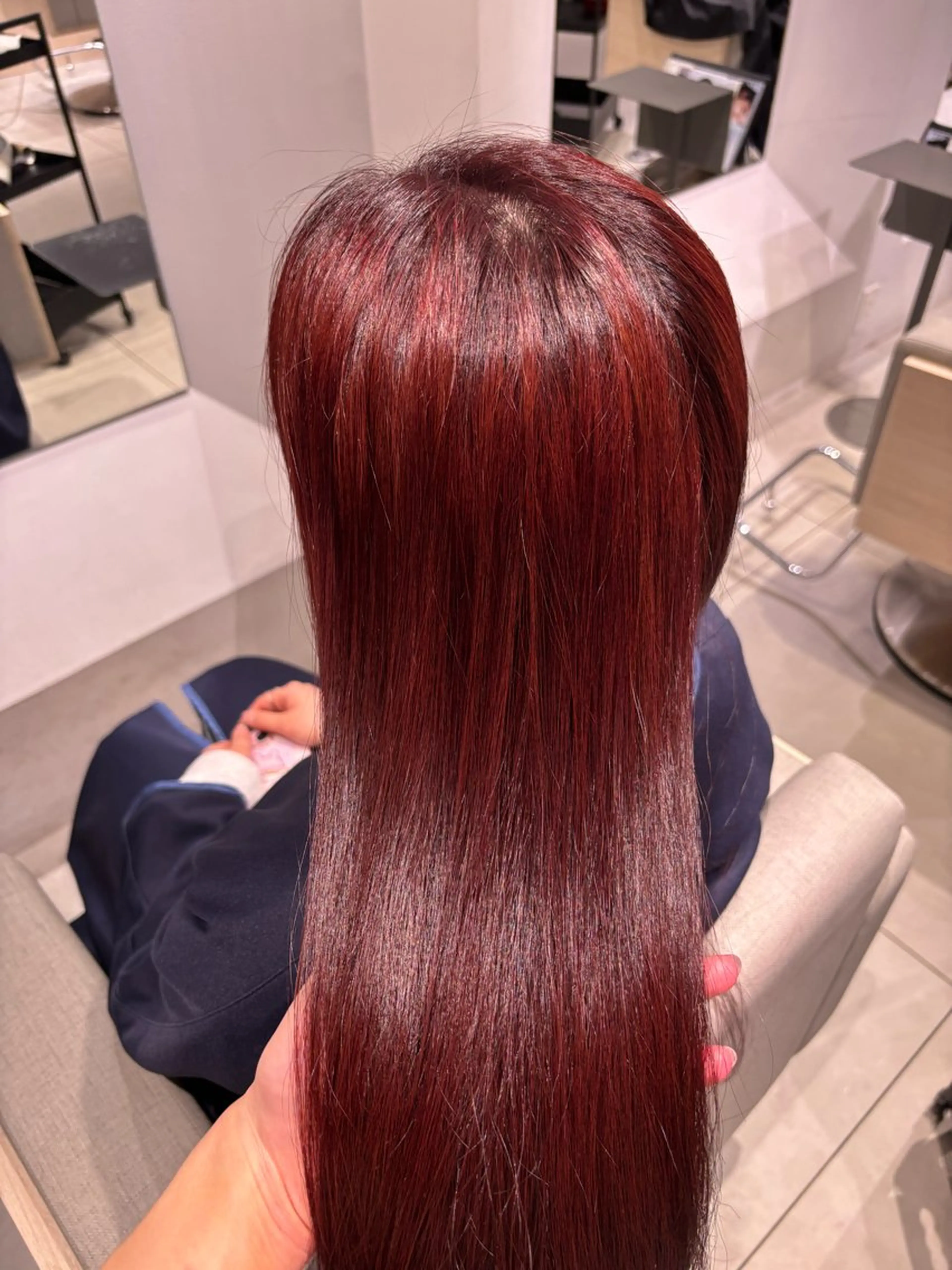 ロング カラー 銀座/髪質改善/韓国 カラー🍓原田侑依のヘアスタイル