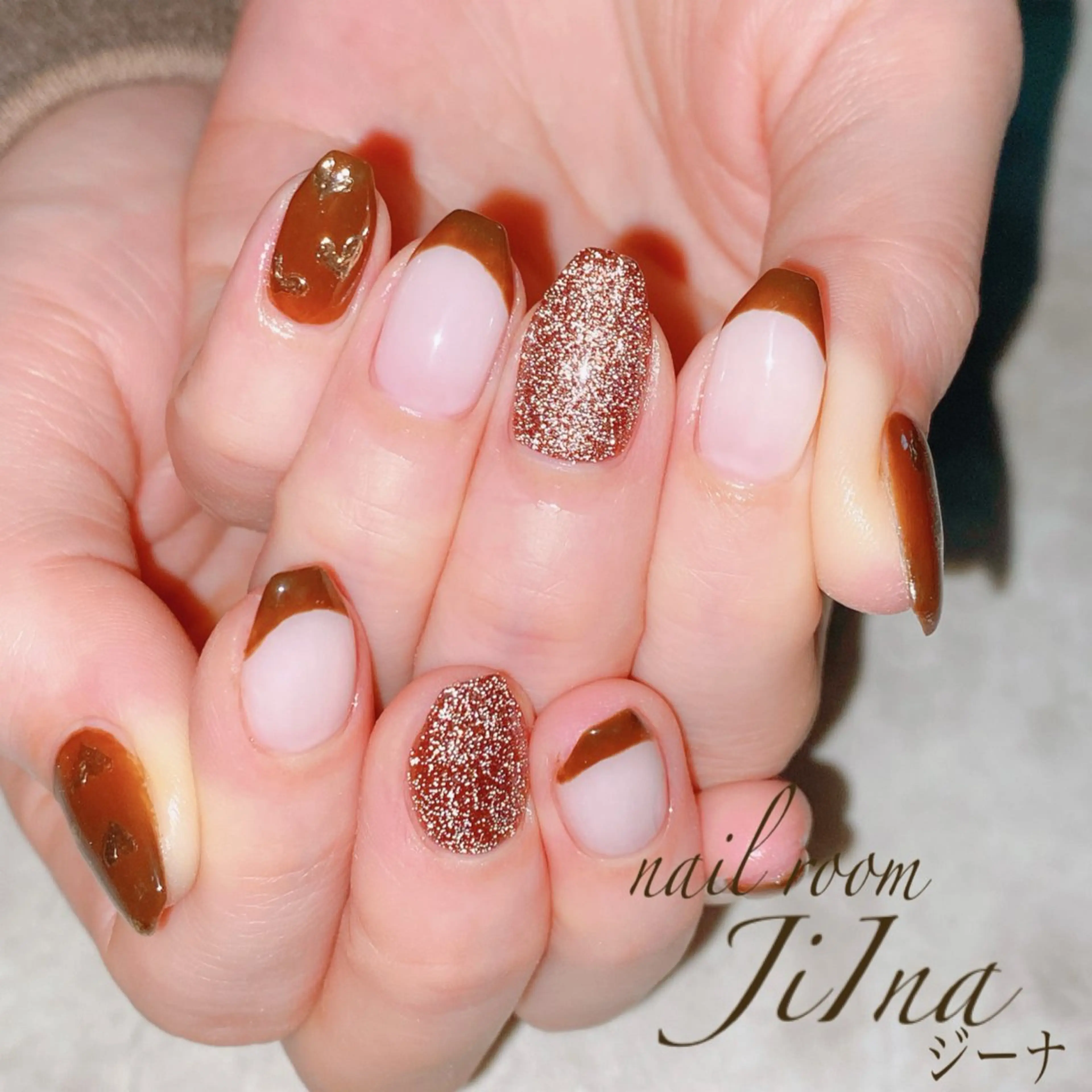 ネイル 持ち込み JiIna nailのネイルデザイン