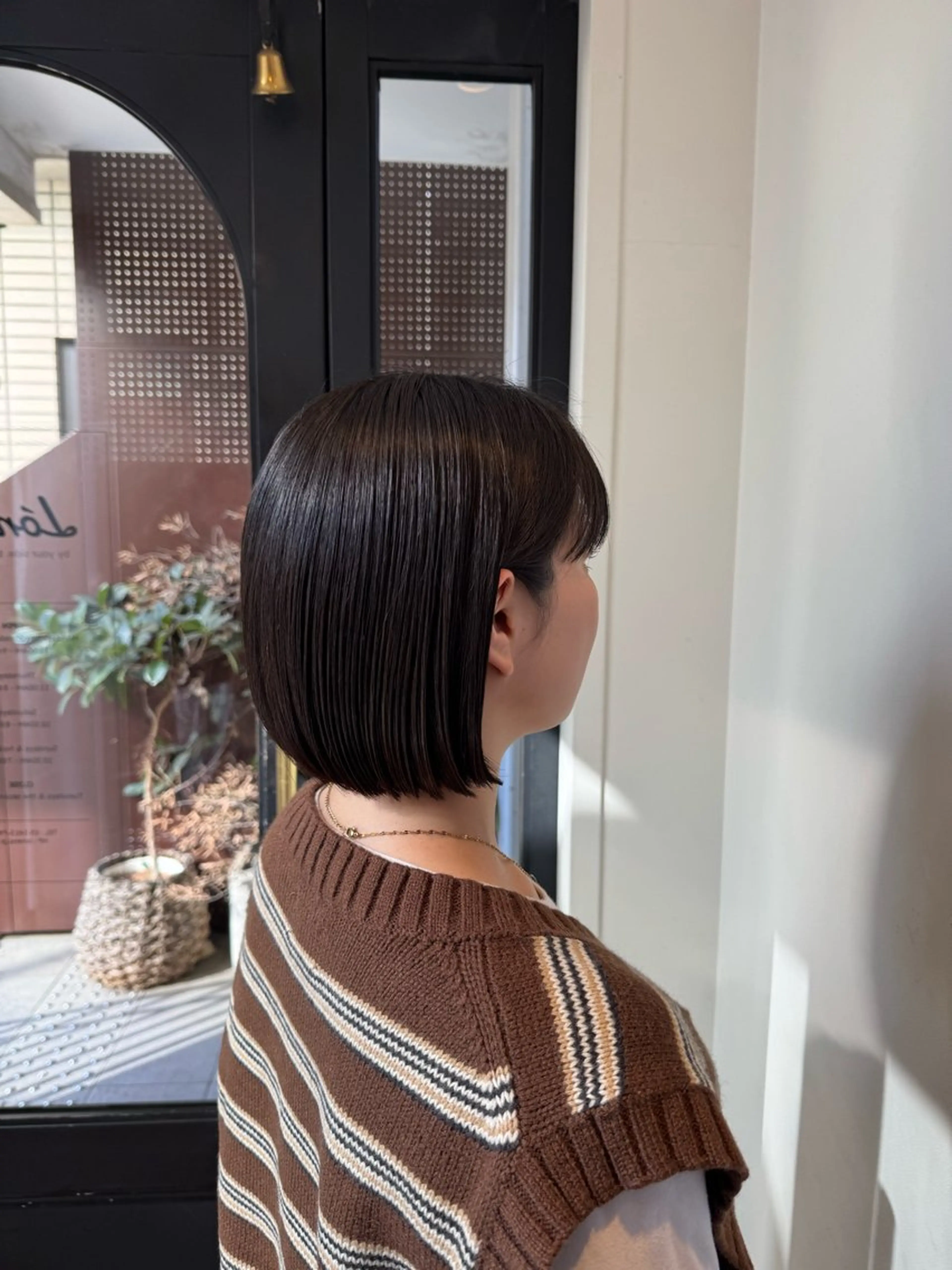 ショート ボブ ホリグチ ルナのヘアスタイル