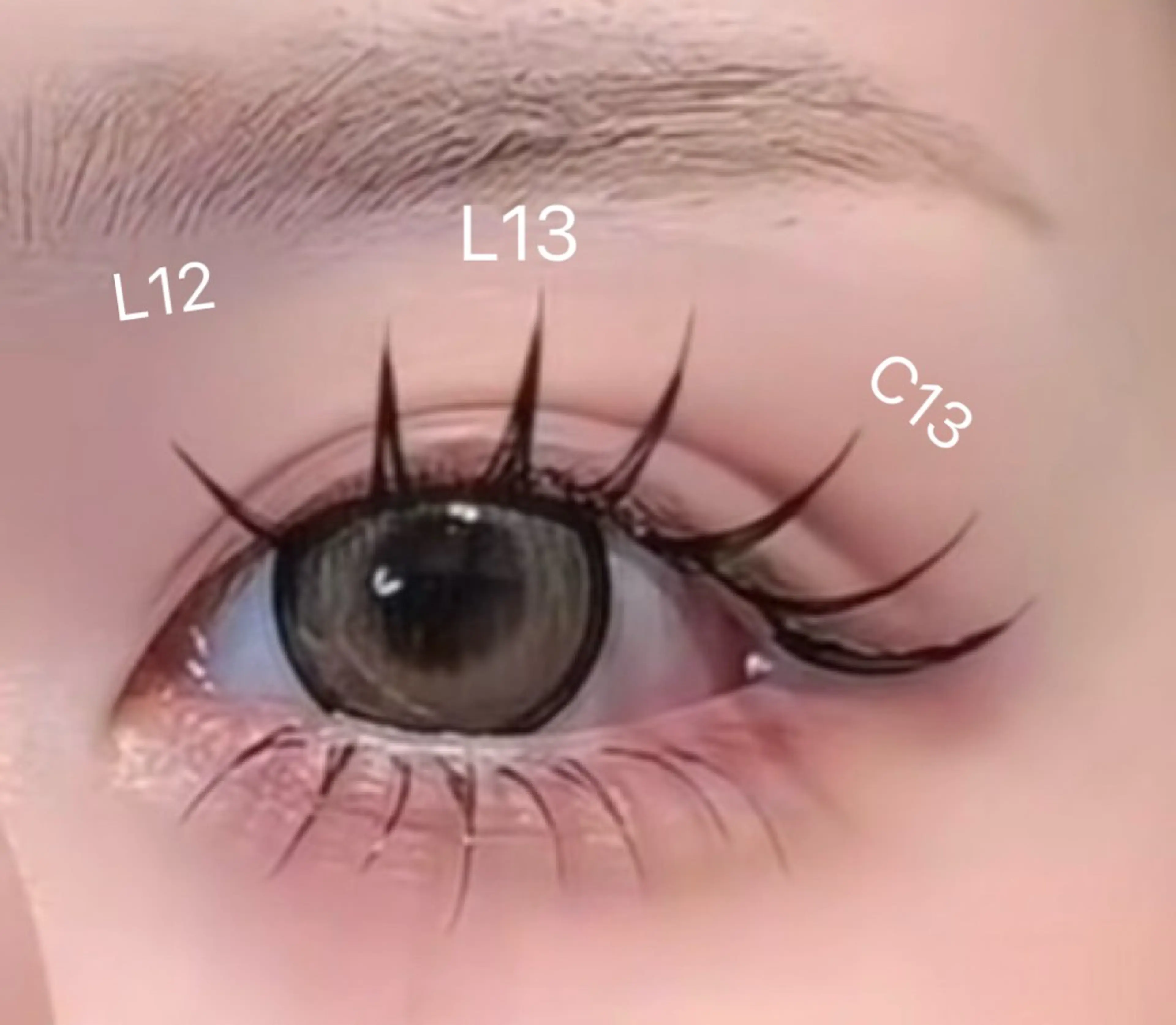 マツエク・マツパ 成美SALON eye&nailのマツエク・マツパデザイン