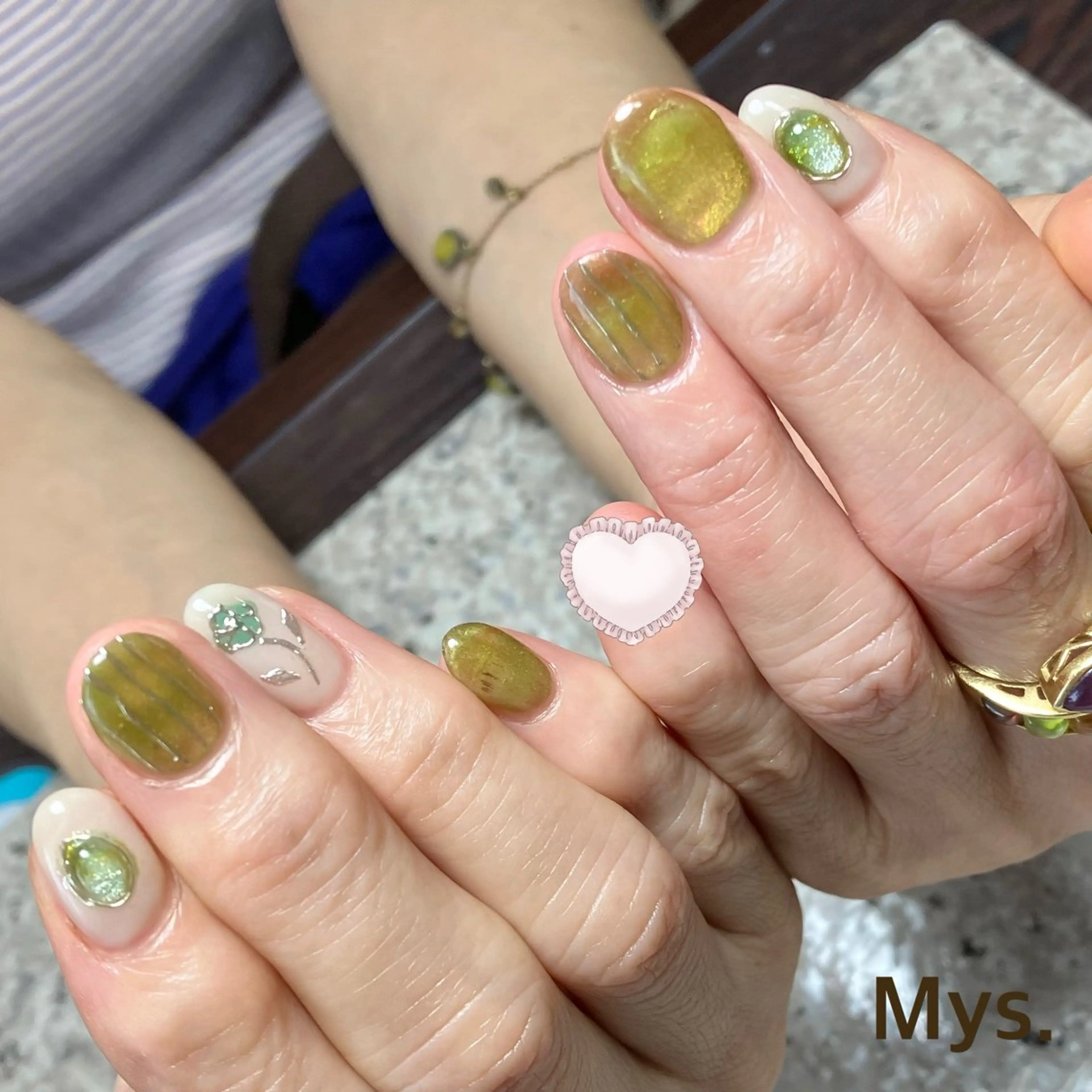 ネイル ハンドネイル Mys. 三上紗紀のネイルデザイン