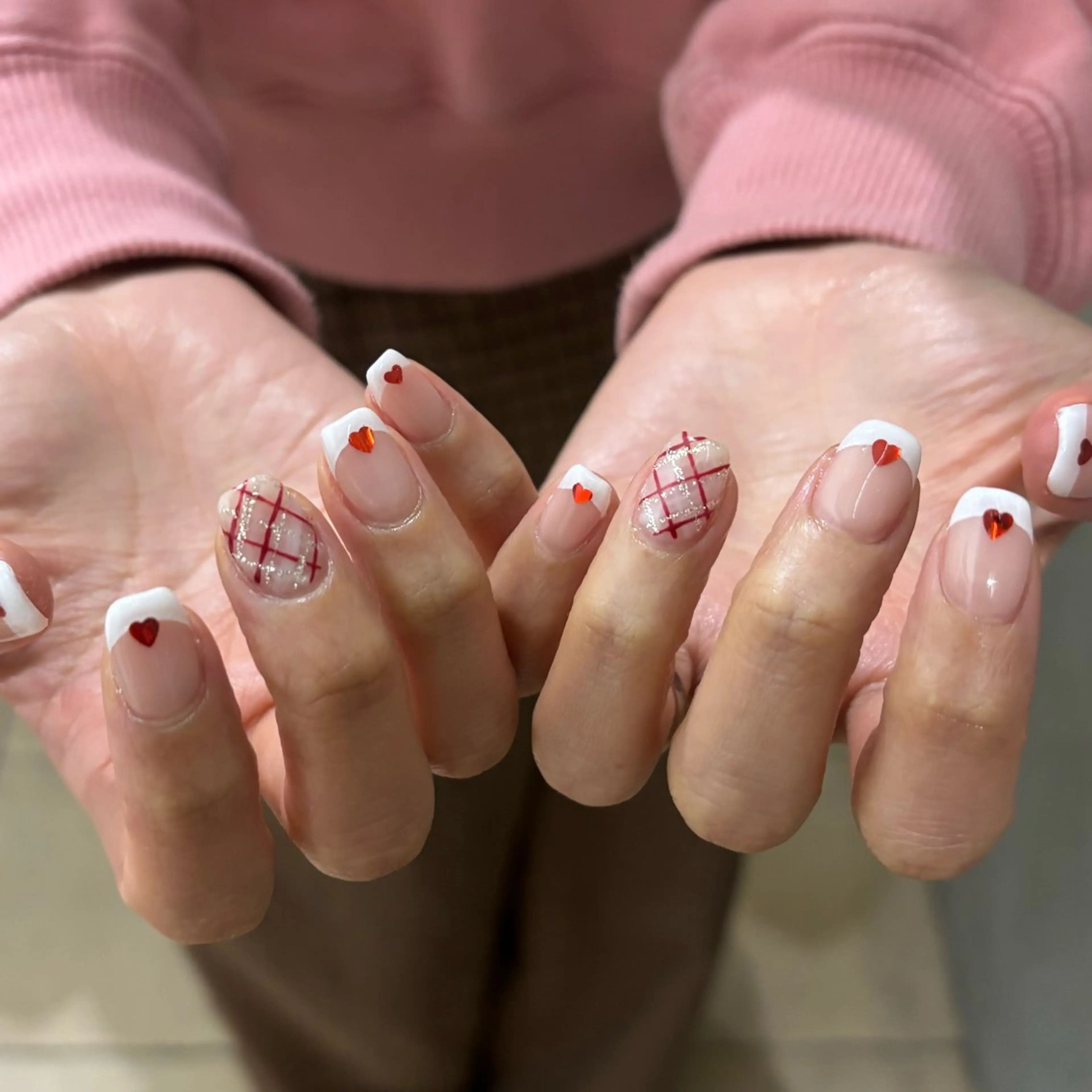 ネイル フレンチネイル MARIE NAILS 大阪梅田店所属・藤原 舞衣のネイルデザイン