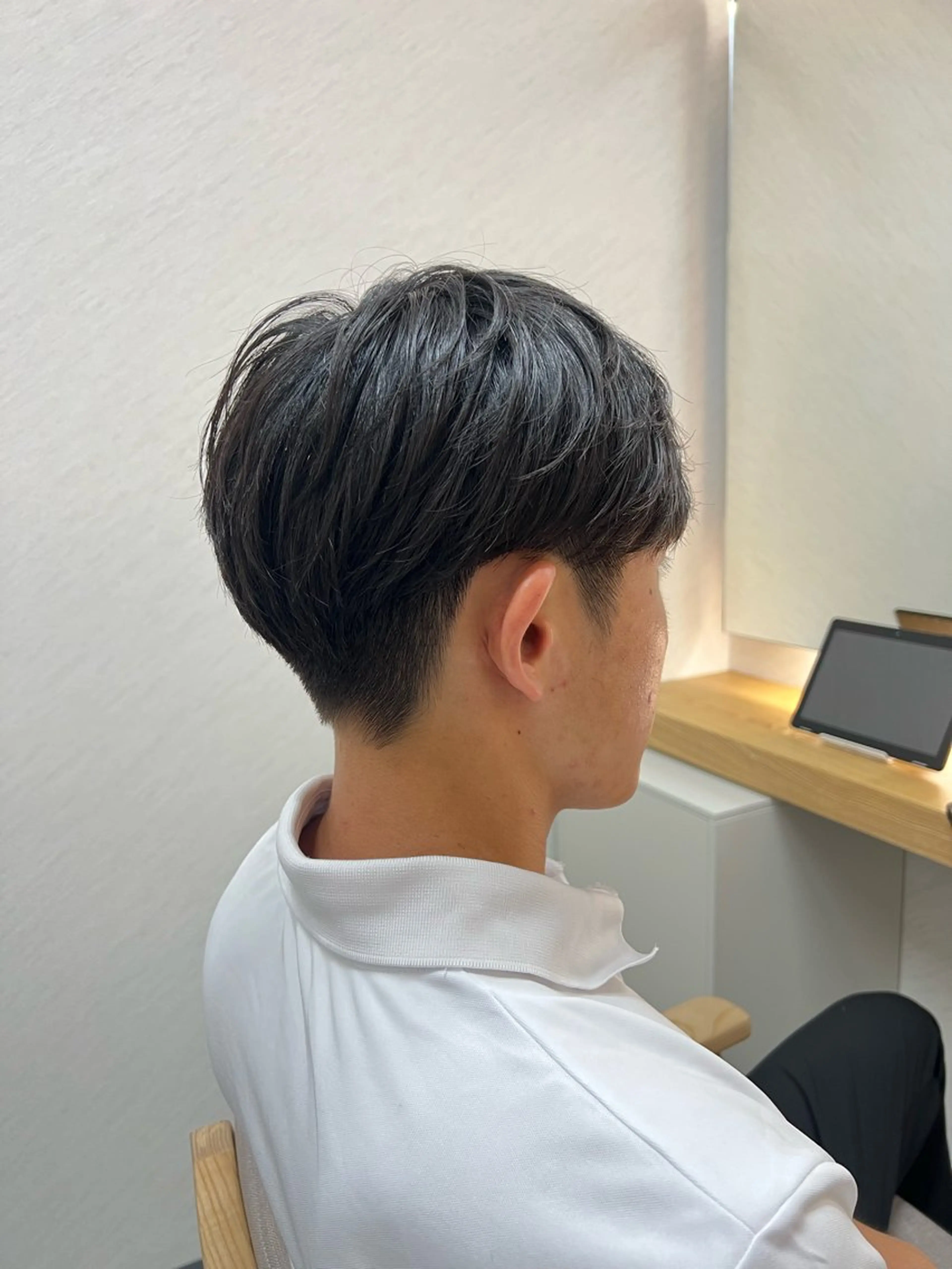 ショート パーマ カット 縮毛矯正 トリートメント ECLART 町田　井口聖也のヘアスタイル