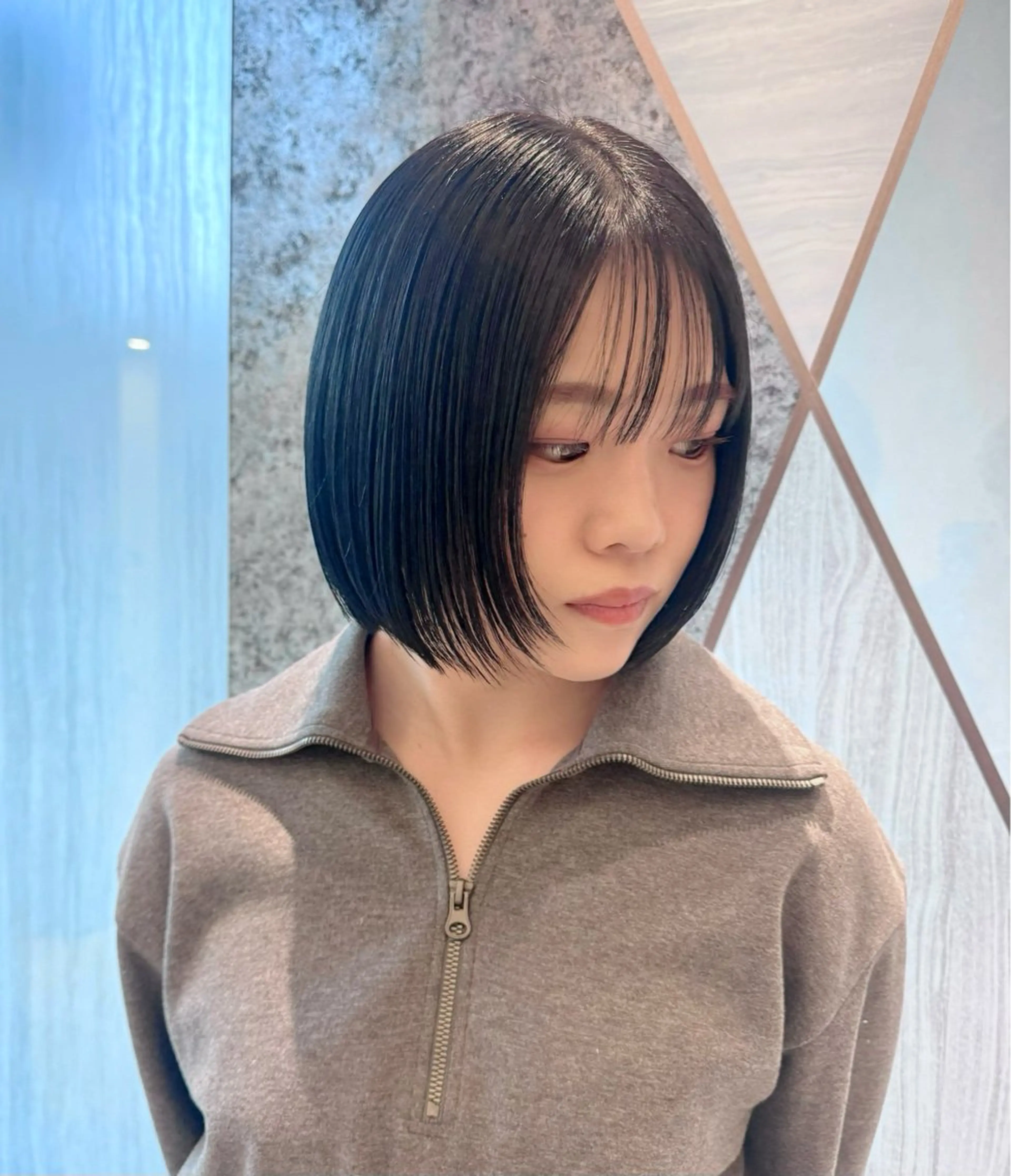ショート カット ヘアカラー トリートメント foto所属・𝐁𝐋𝐔𝐄𝐓 /代表 / 荒井史行のヘアスタイル