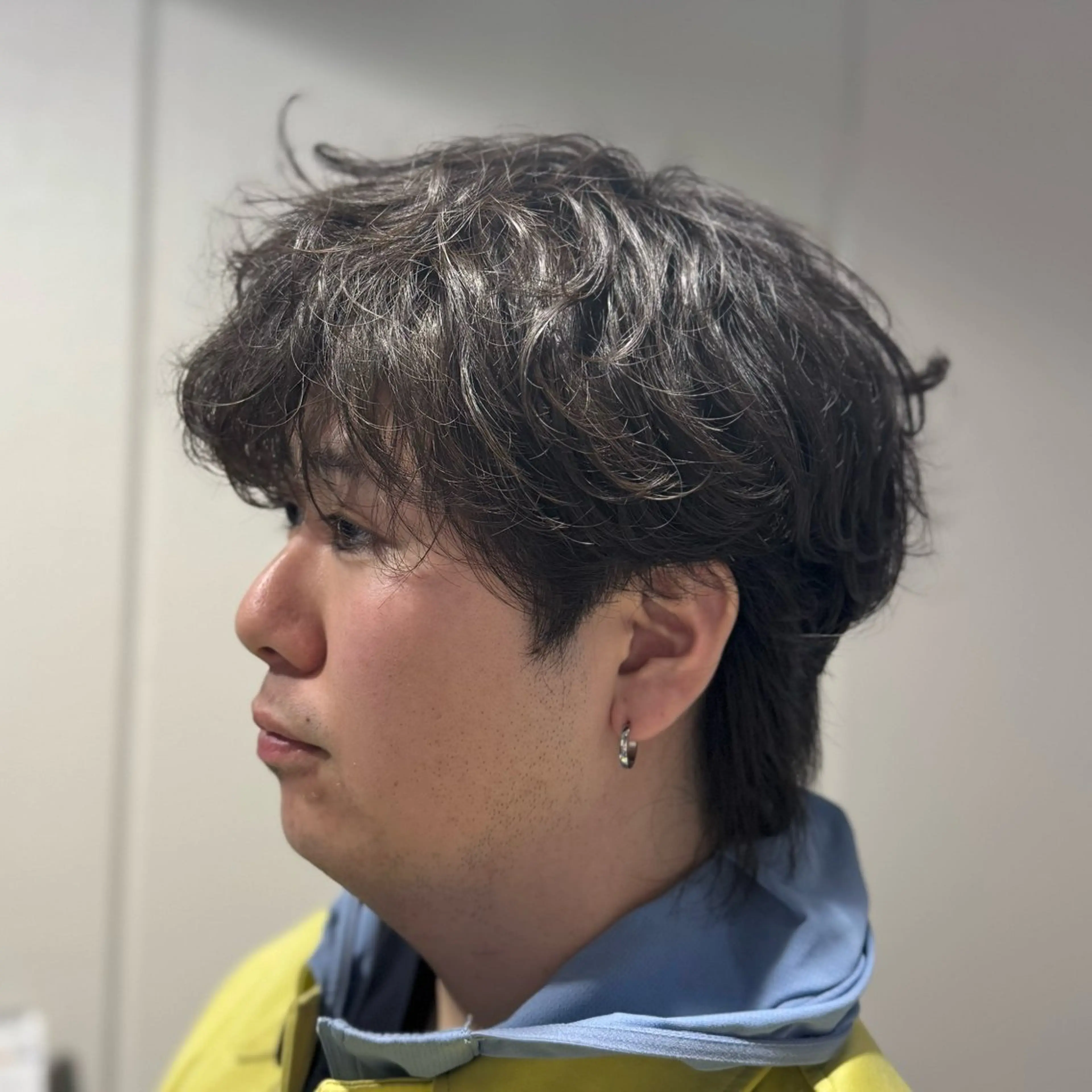 メンズ メンズパーマ 曲がる縮毛/カルマパ ーマ/池袋/横村大全のヘアスタイル