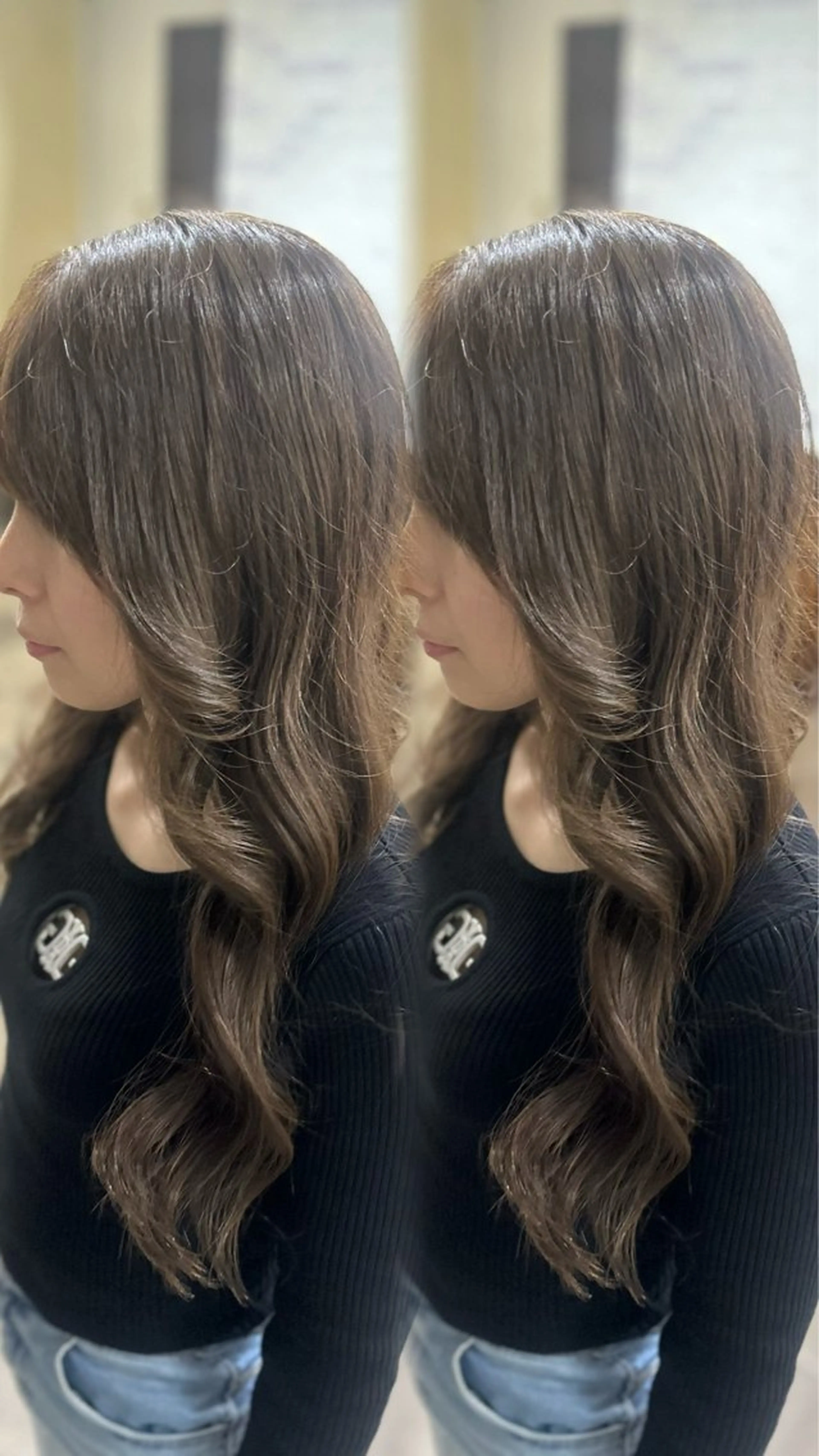 ロング カラー ヘアカラー トリートメント 茉音 茉音のヘアスタイル