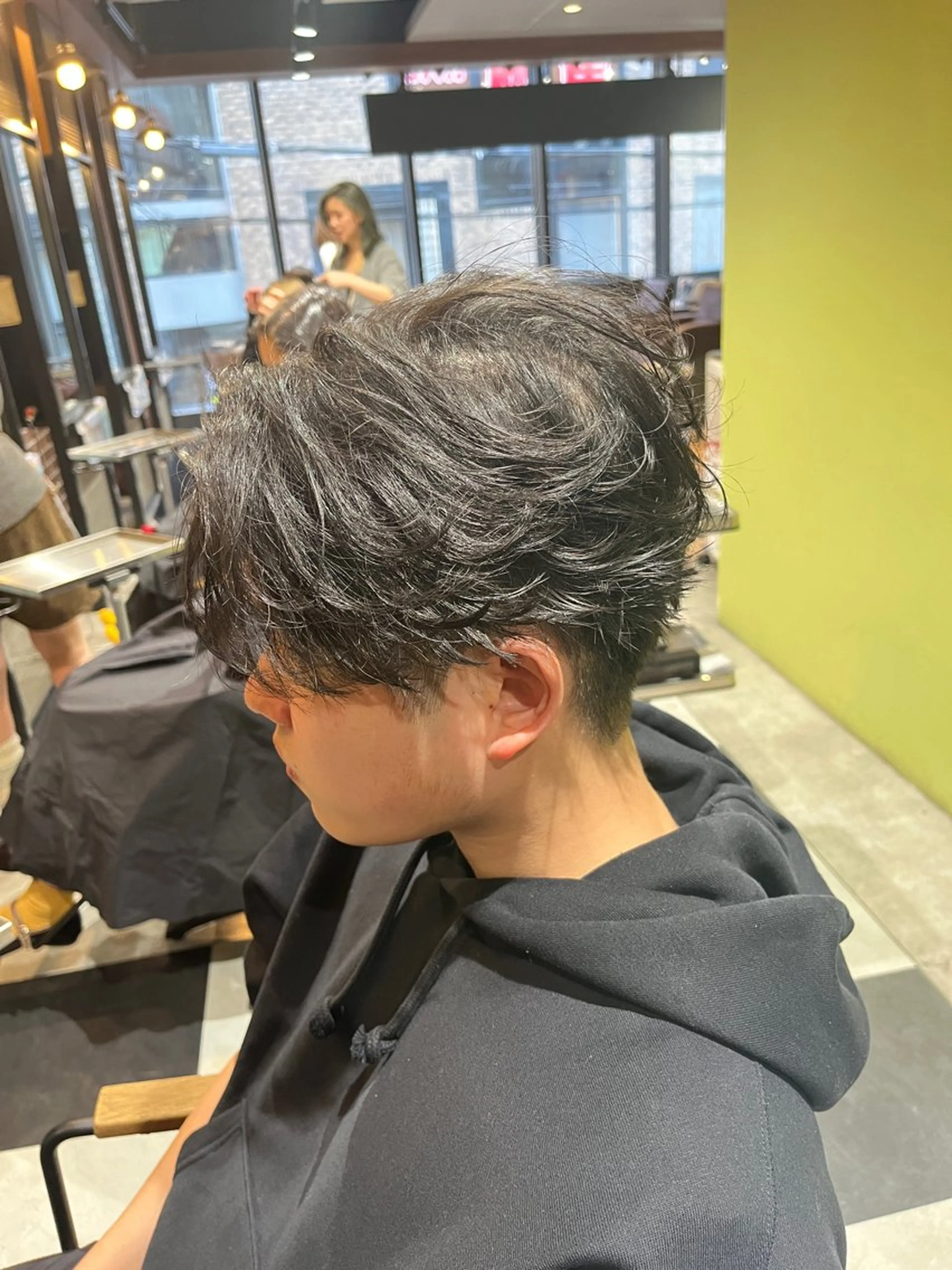 ショート パーマ メンズ カット パーマ 🎧メンズパーマ特化 /RUI🎧のヘアスタイル