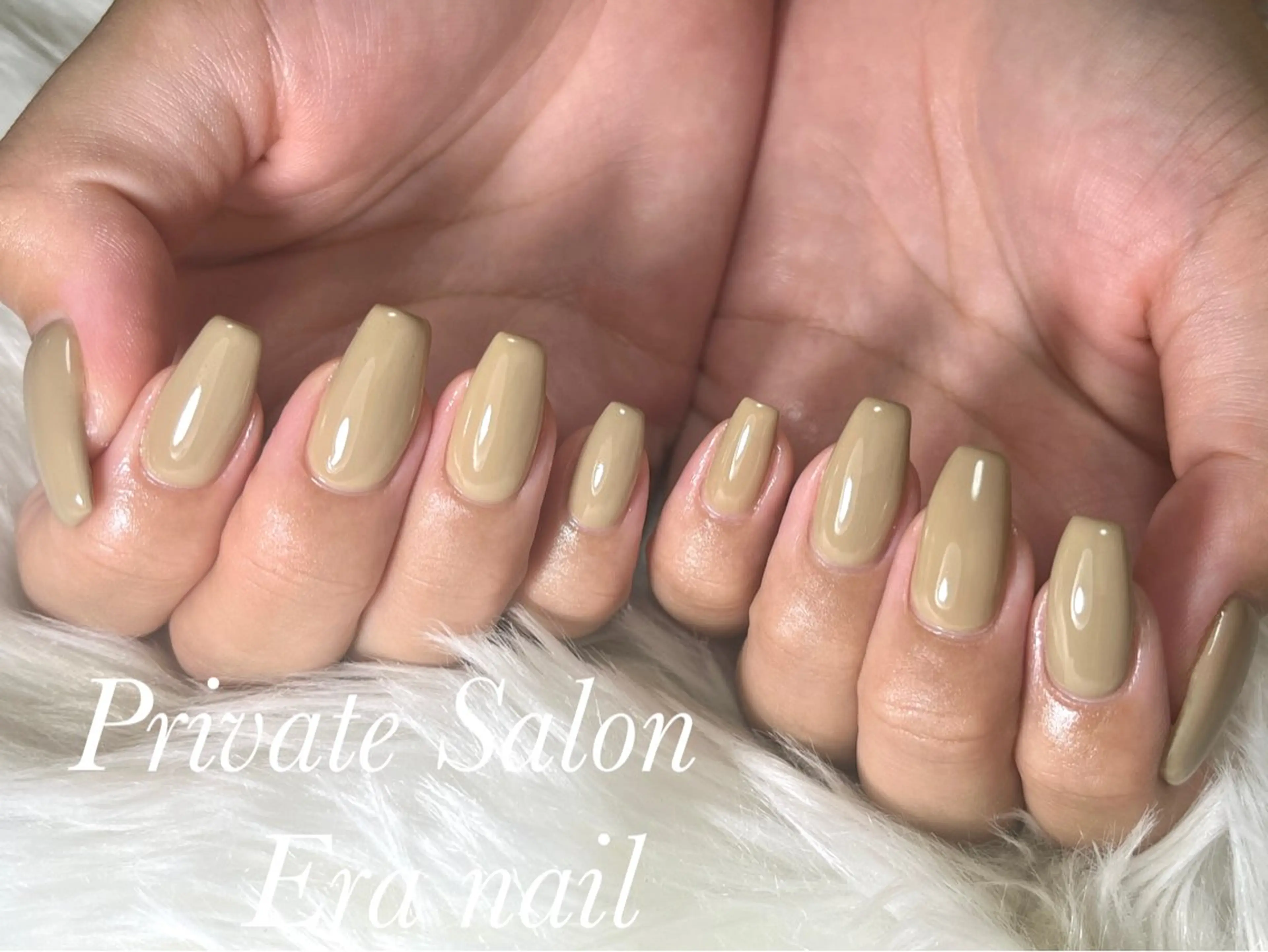 ネイル ワンカラーネイル ハンドネイル Era nailのネイルデザイン