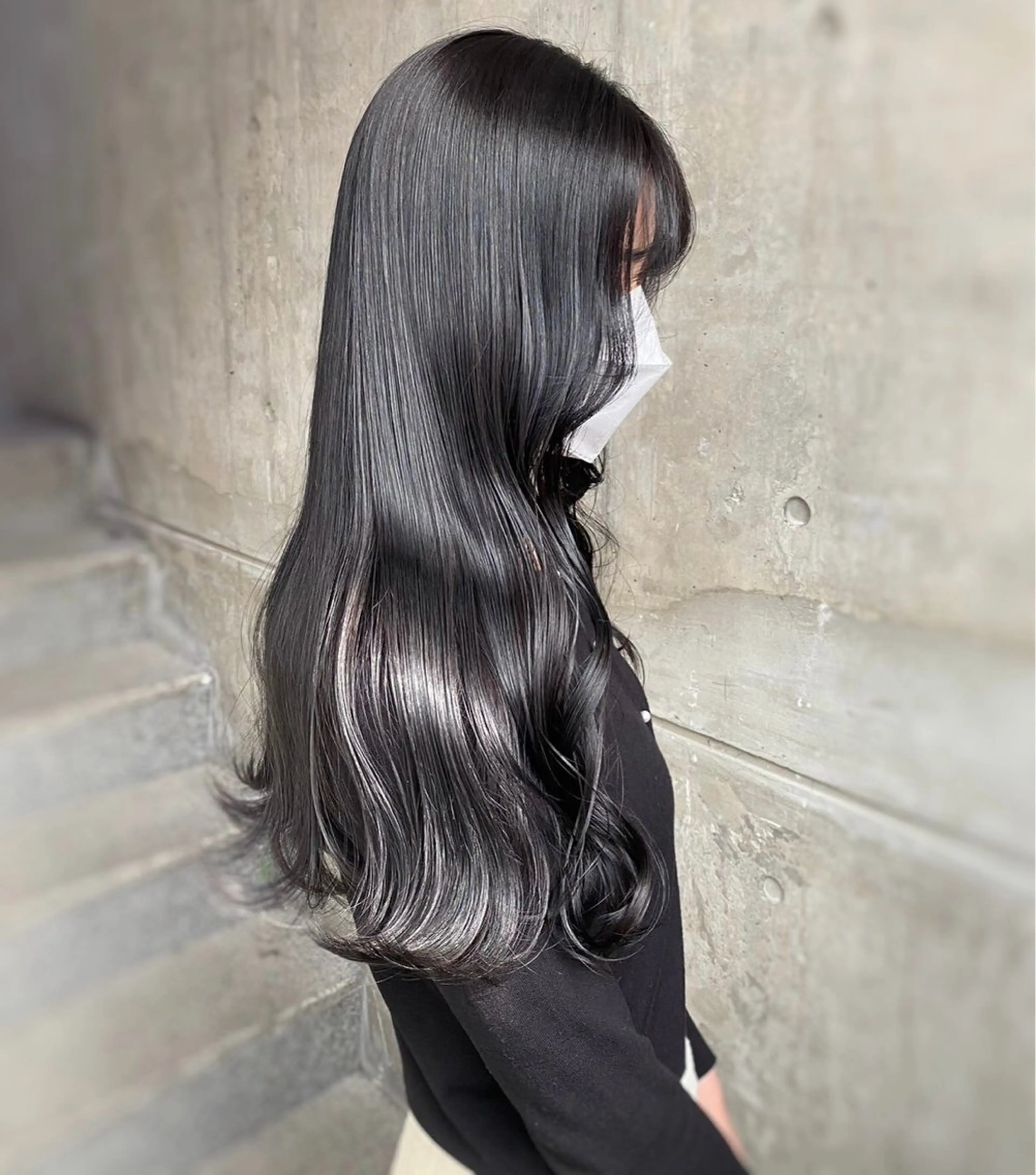 セミロング カラー ヘアカラー トリートメント 🌿透明感赤み消し Keishin🌿のヘアスタイル