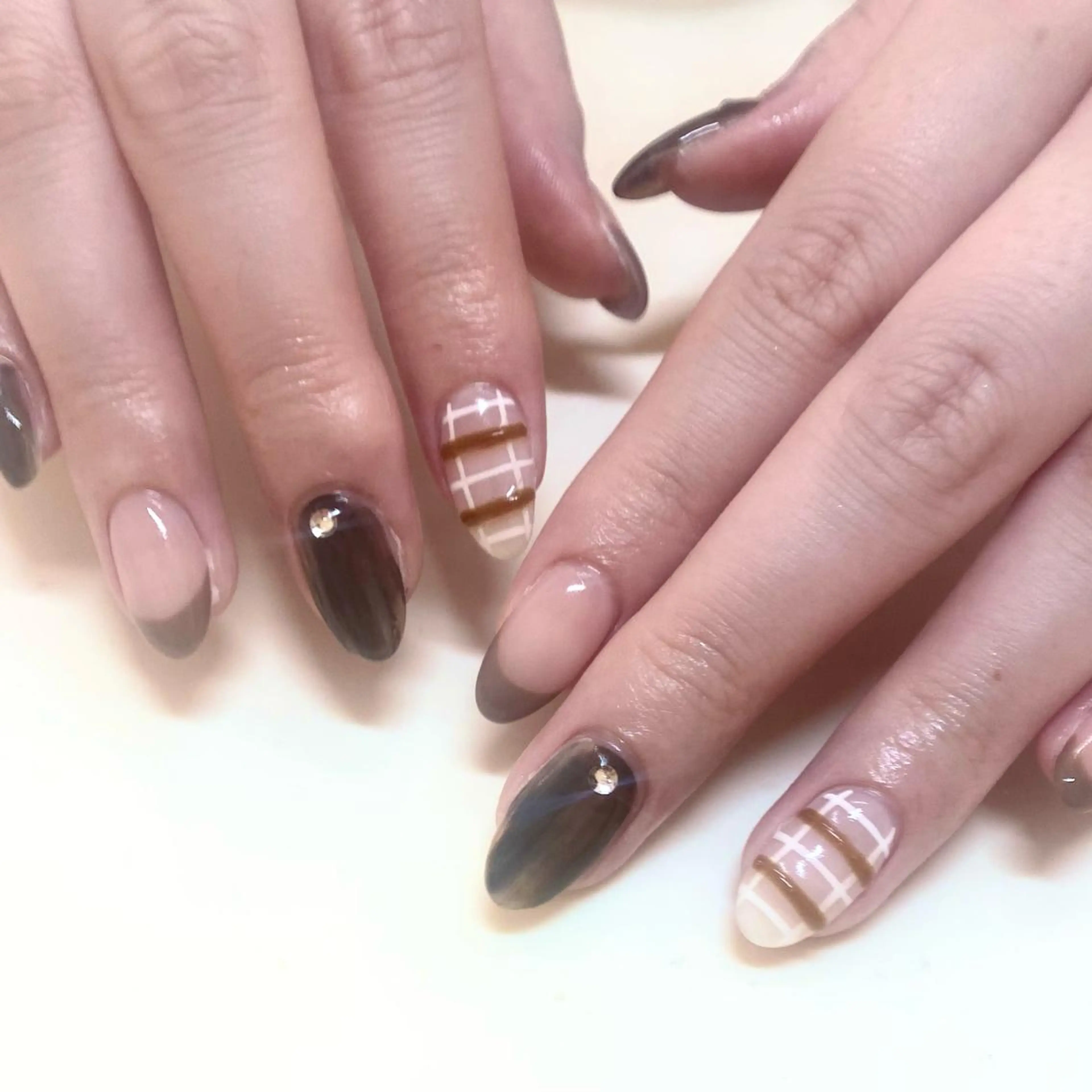 ネイル ハンドネイル 藤原 みゆのネイルデザイン