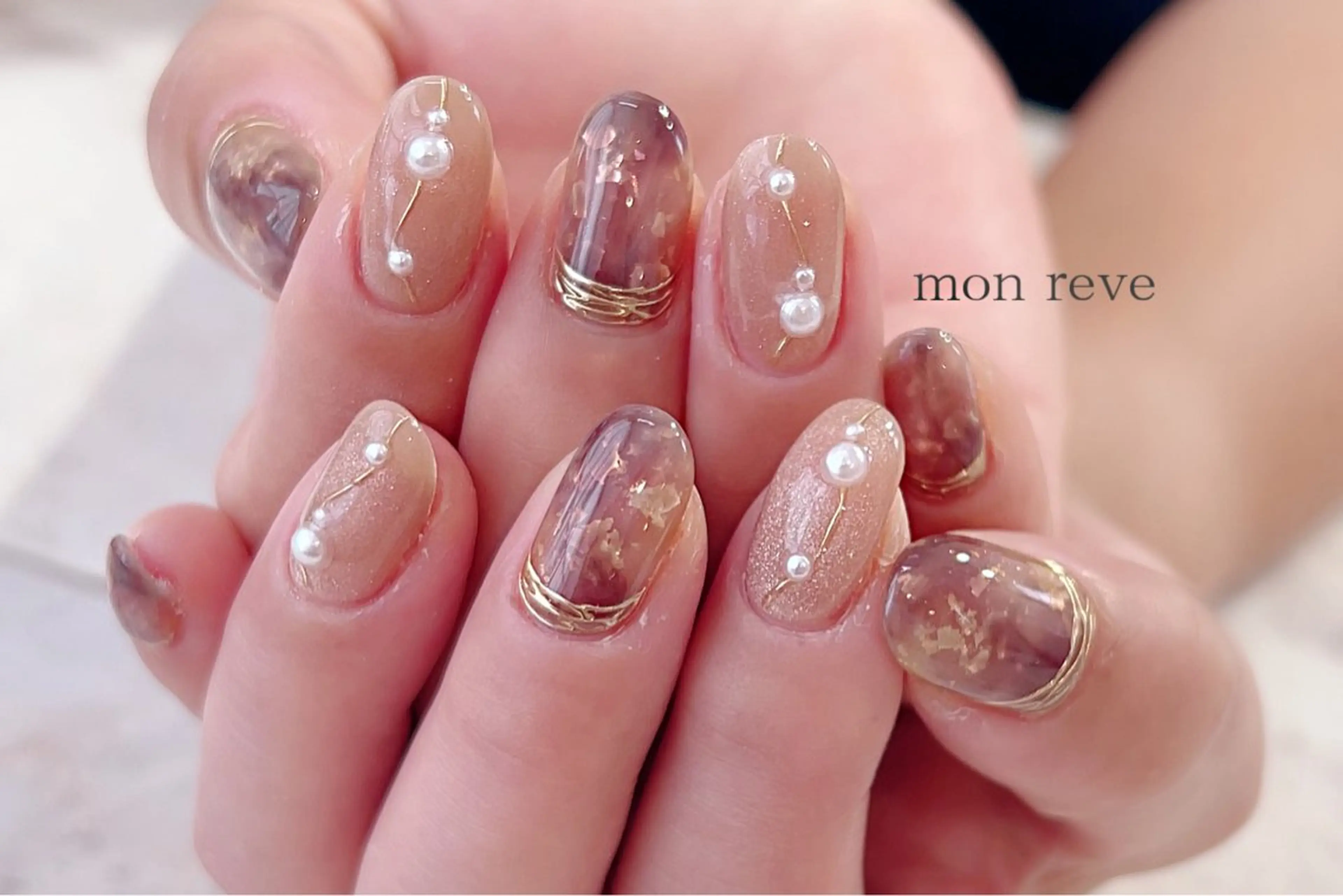 ネイル ハンドネイル mon reve所属・mon reveのネイルデザイン