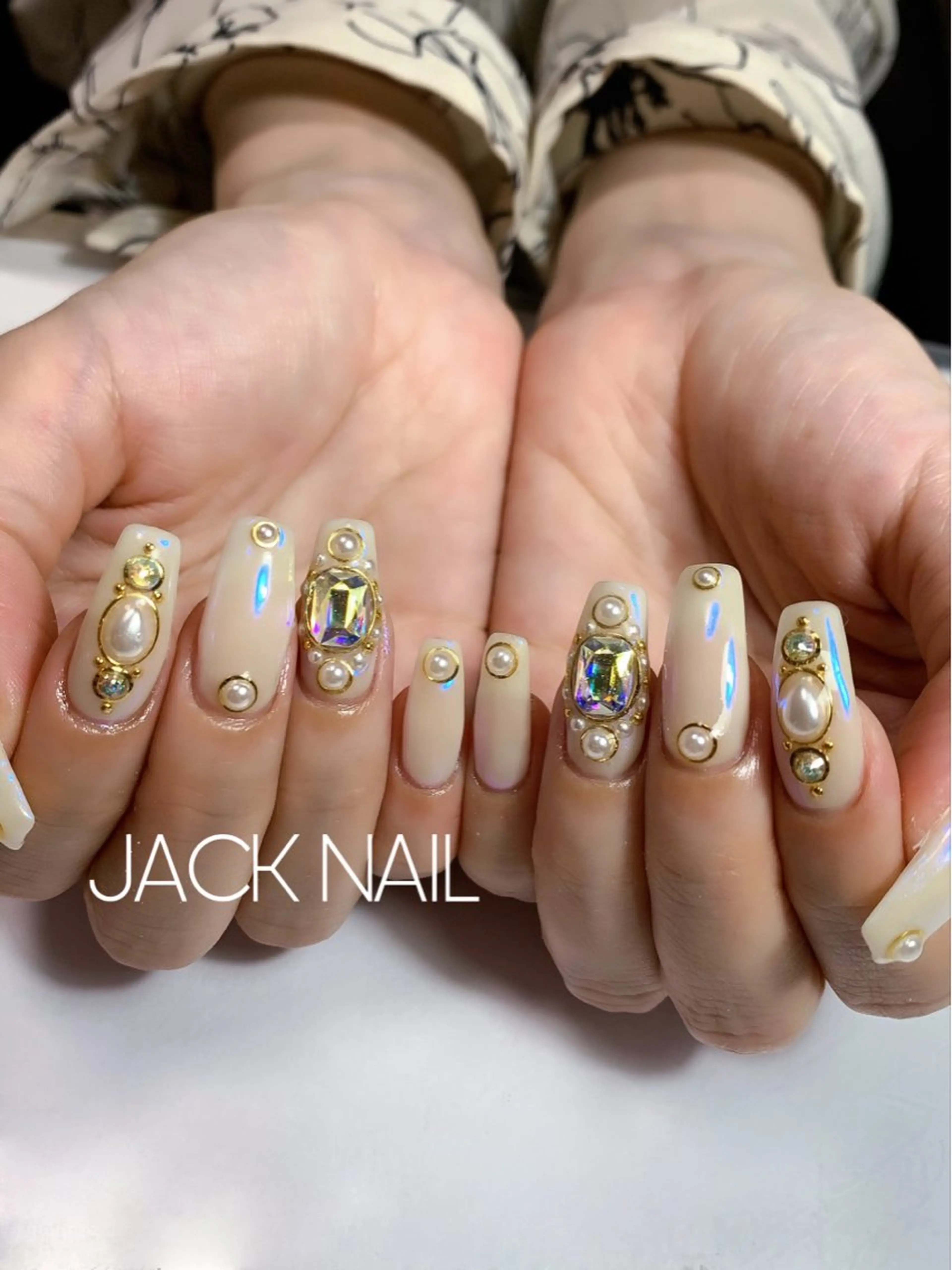ネイル ハンドネイル JACK NAIL 💜Ayakaのネイルデザイン