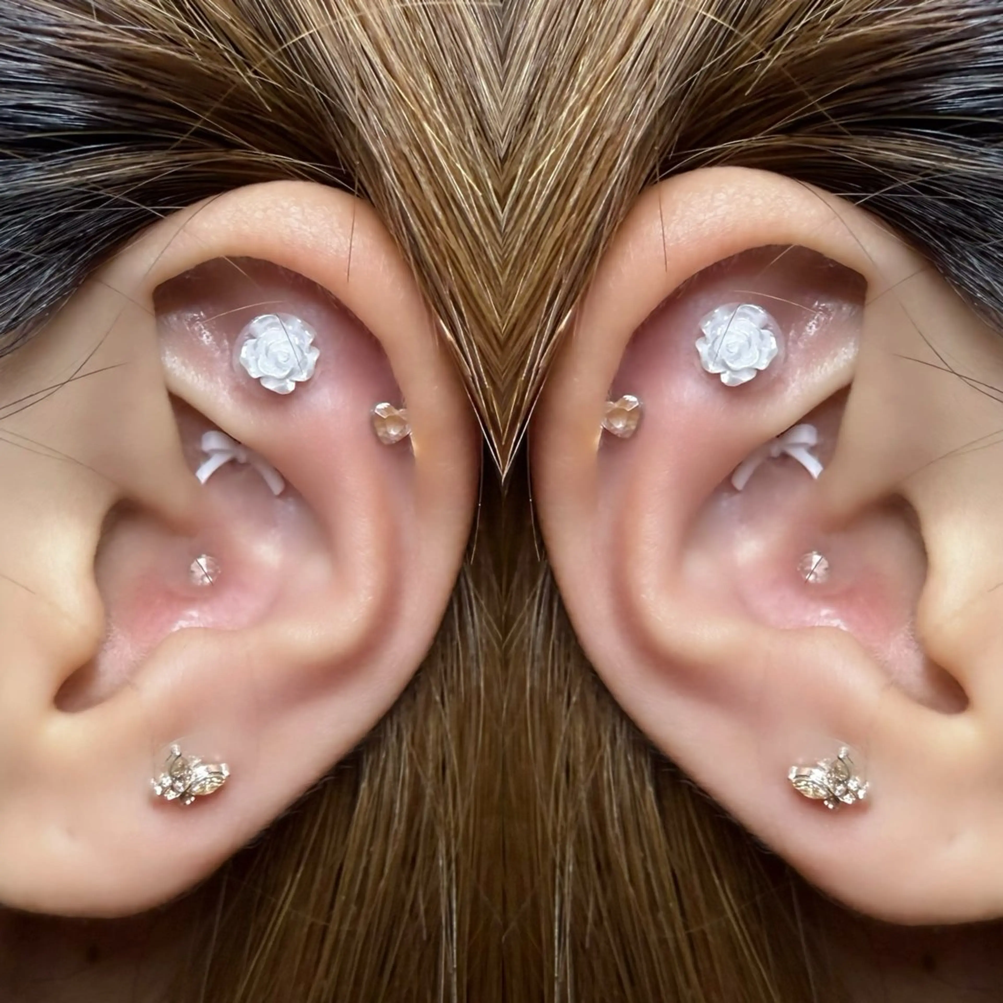 🩰yuri🩰 似合わせ/束感のマツエク・マツパデザイン