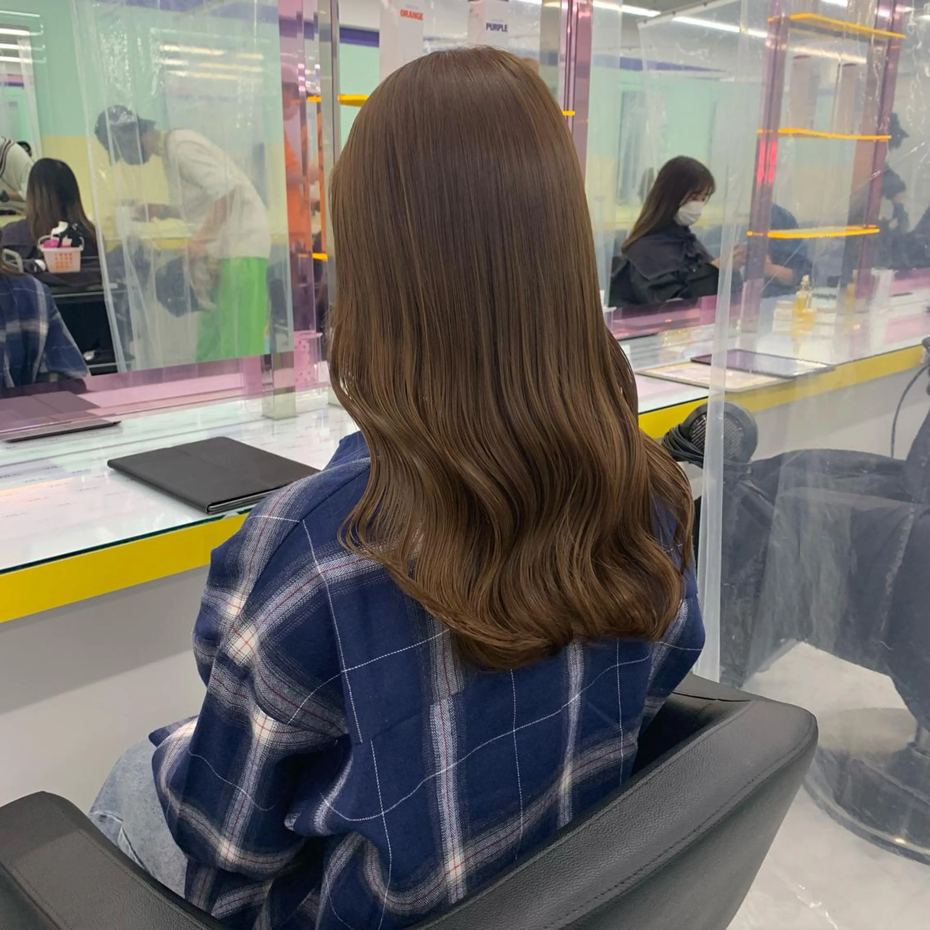 ロング カラー 🪞ハイトーン🪞 🤍waka🤍のヘアスタイル