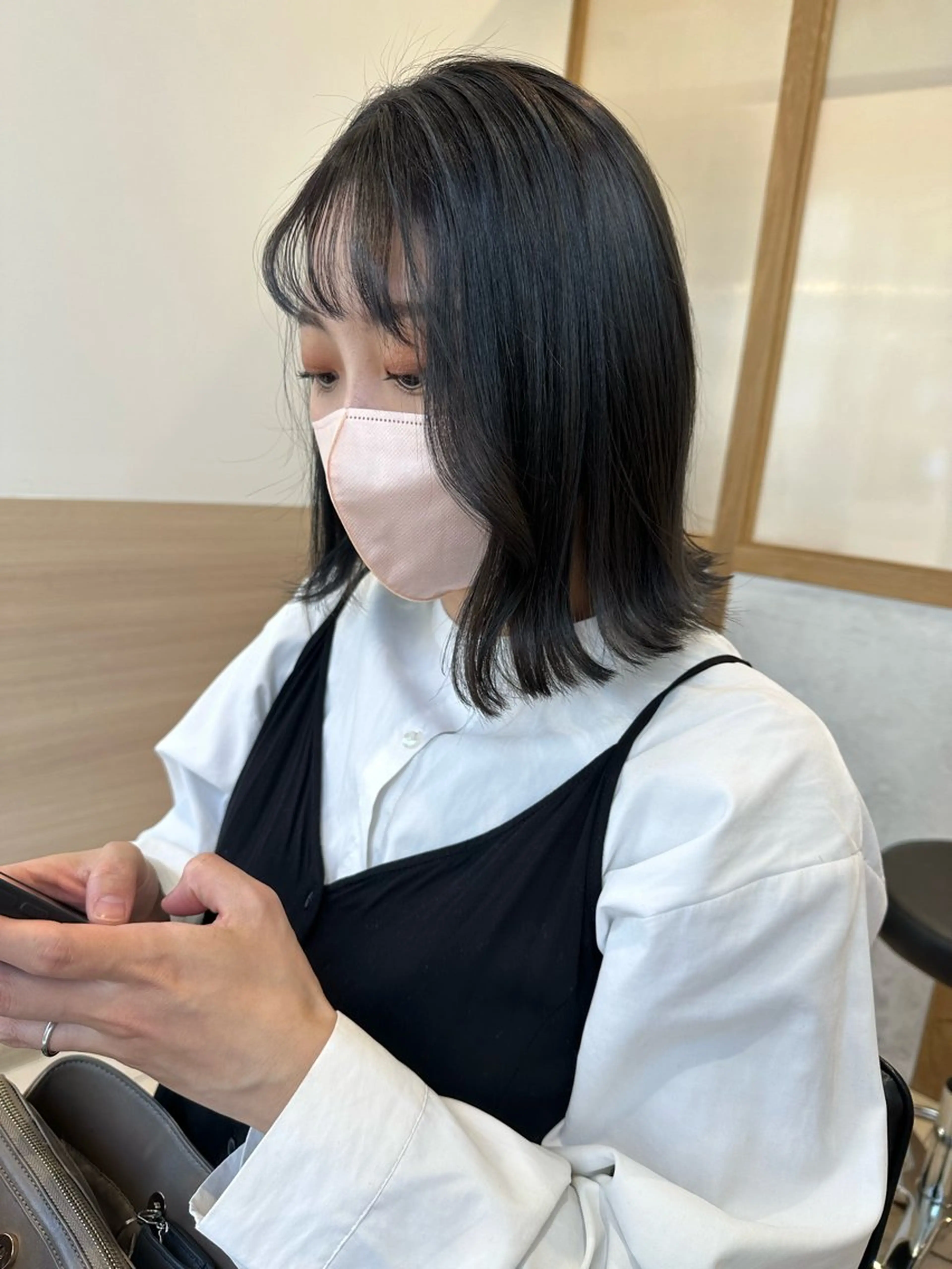 ショート カラー ブラウンカラー ケアカラー ピンクカラー ピンクブラウン ショートヘア カット ヘアカラー GO TODAY SHAiRE SALON所属・天野 瑠真のヘアスタイル