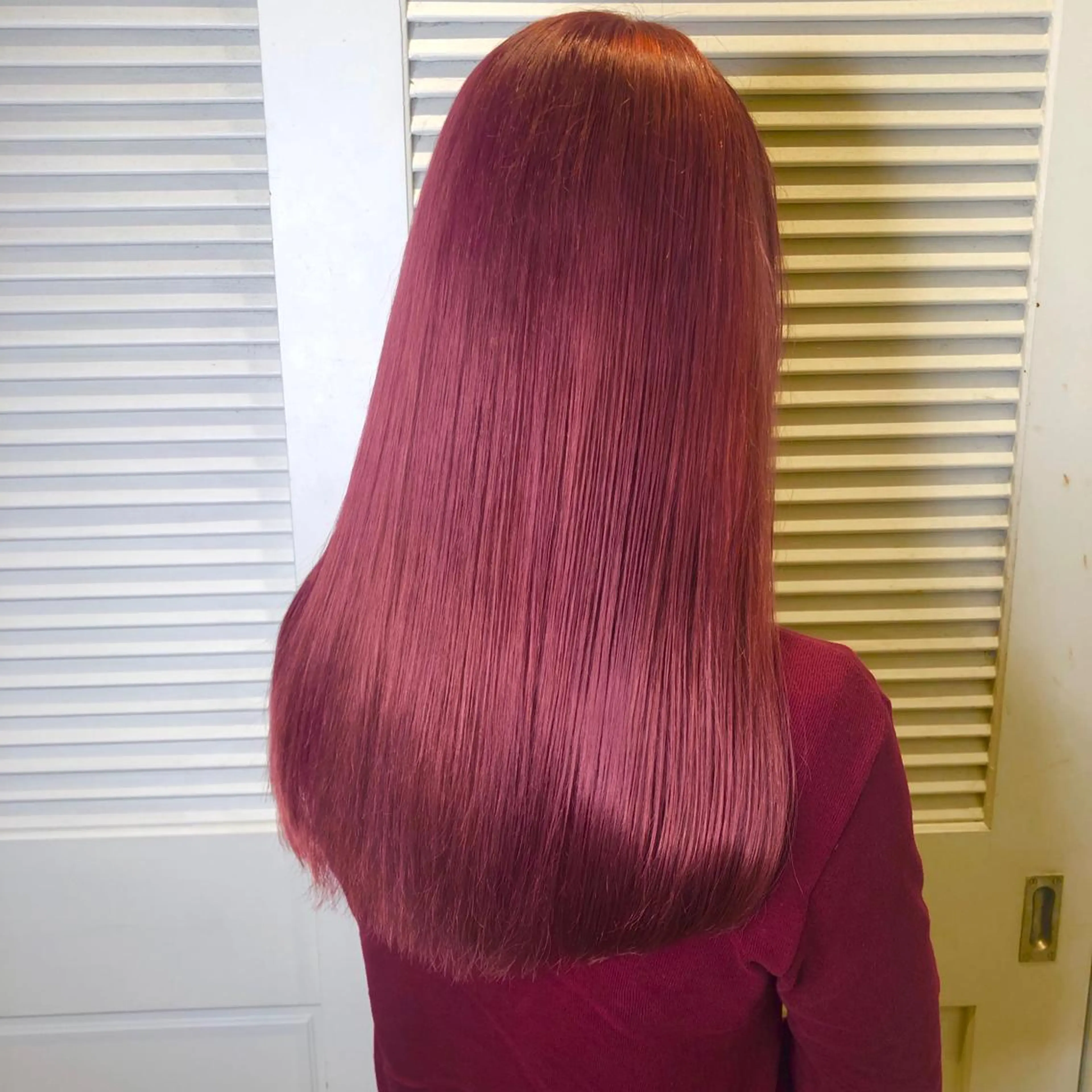 ロング カット ヘアカラー 南都 良太のヘアスタイル