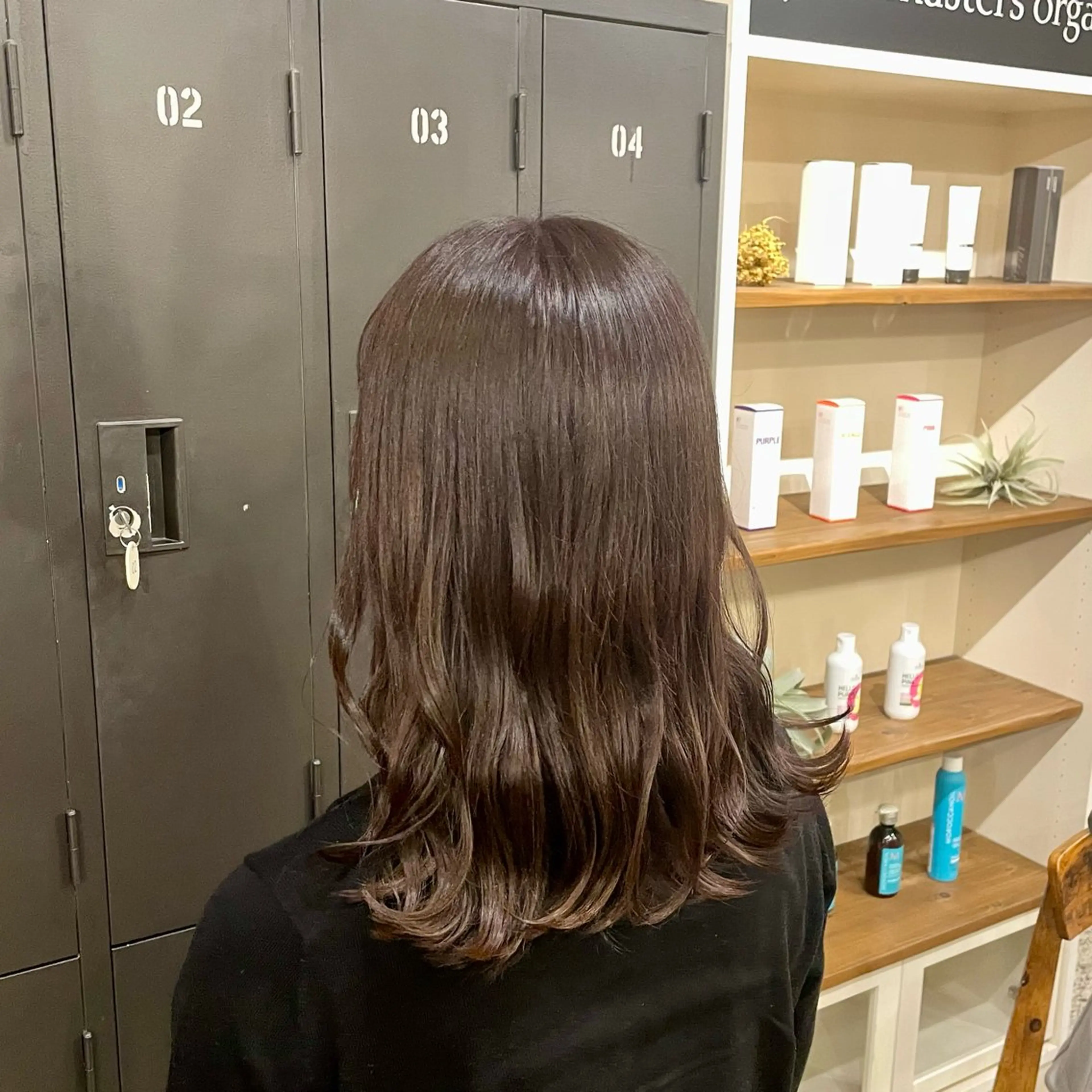 セミロング カラー theBRIDGE/ 神谷ゆうなのヘアスタイル