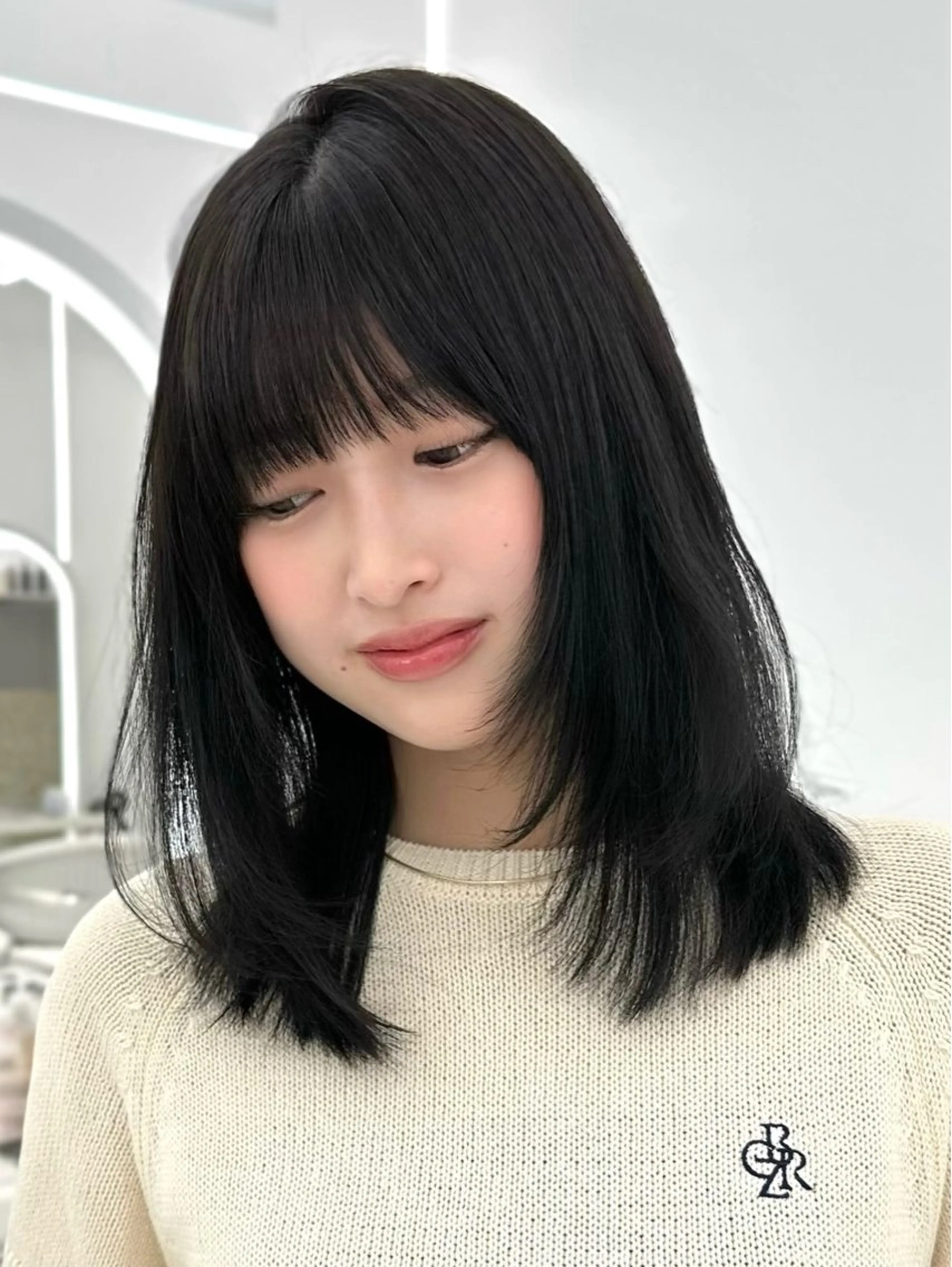 ミディアム ミディアムレイヤー レイヤーカット COA  表参道所属・yume. COA GINZAのヘアスタイル