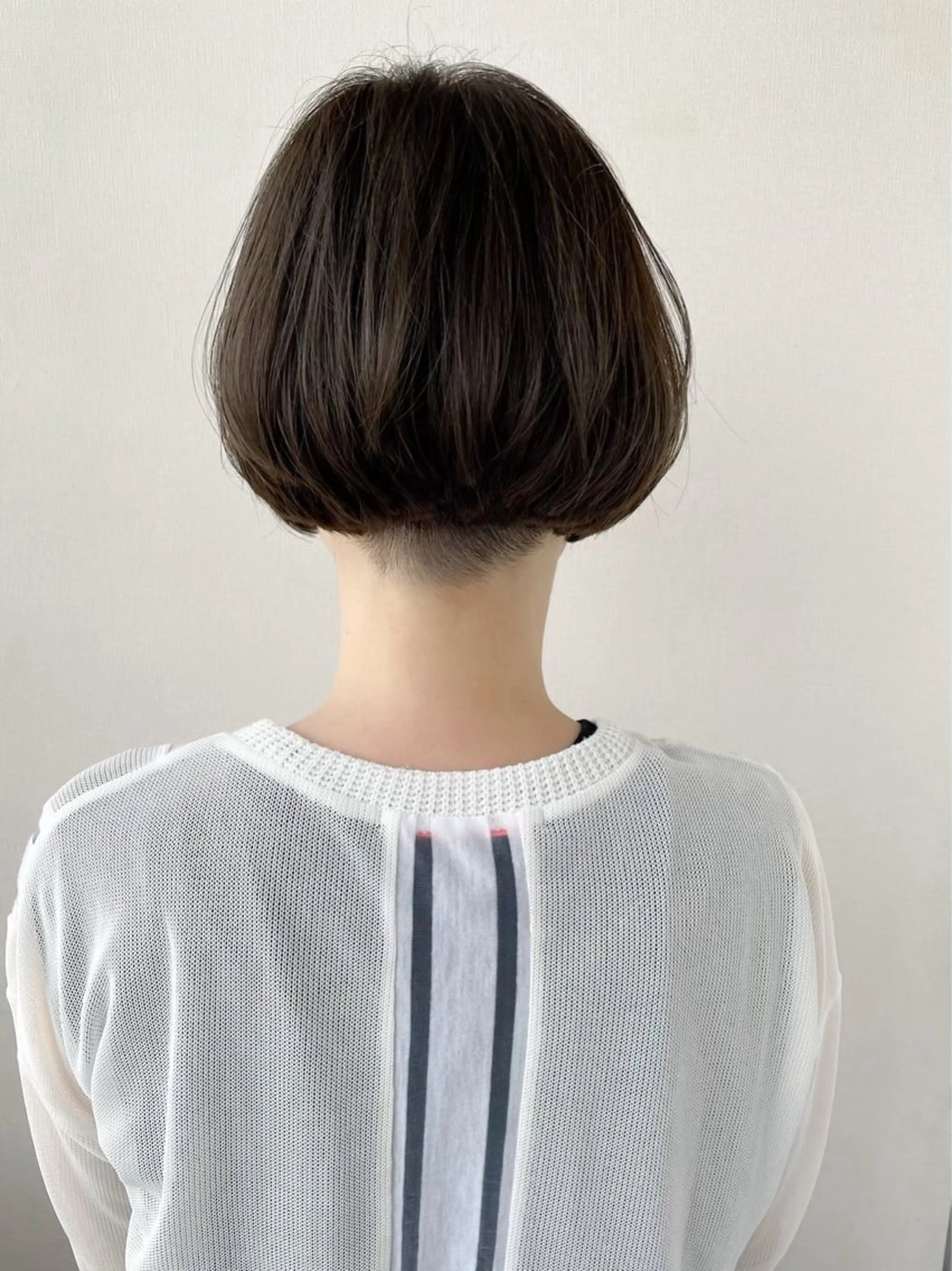 ショート ボブ/ショートボブ/ 岡山駅/別曽遥也のヘアスタイル
