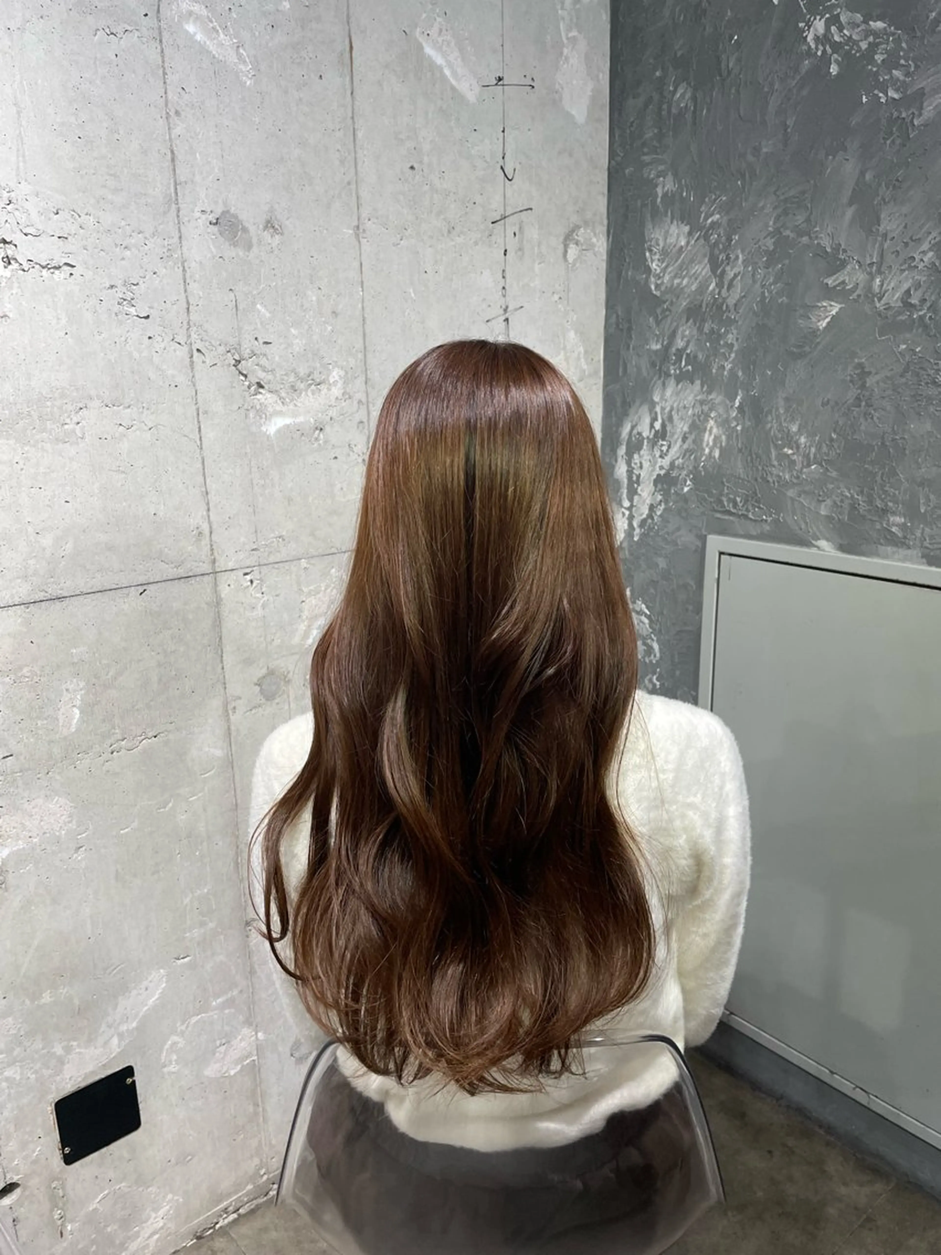 カラー ヘアカラー ヘアセット 🤍透明感韓国 レディ/まりん🤍のヘアスタイル