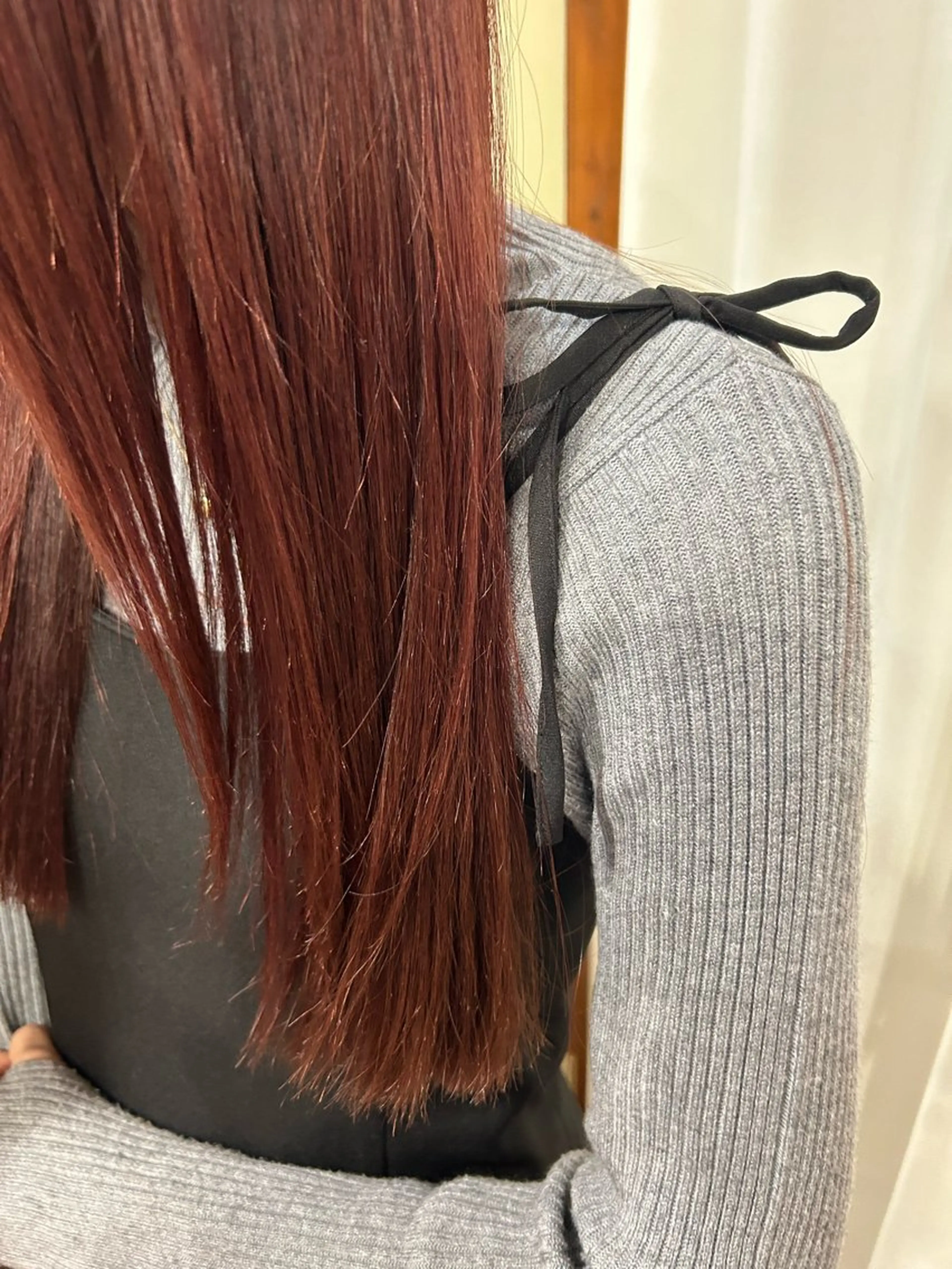 ロング カラー 金森 有希のヘアスタイル