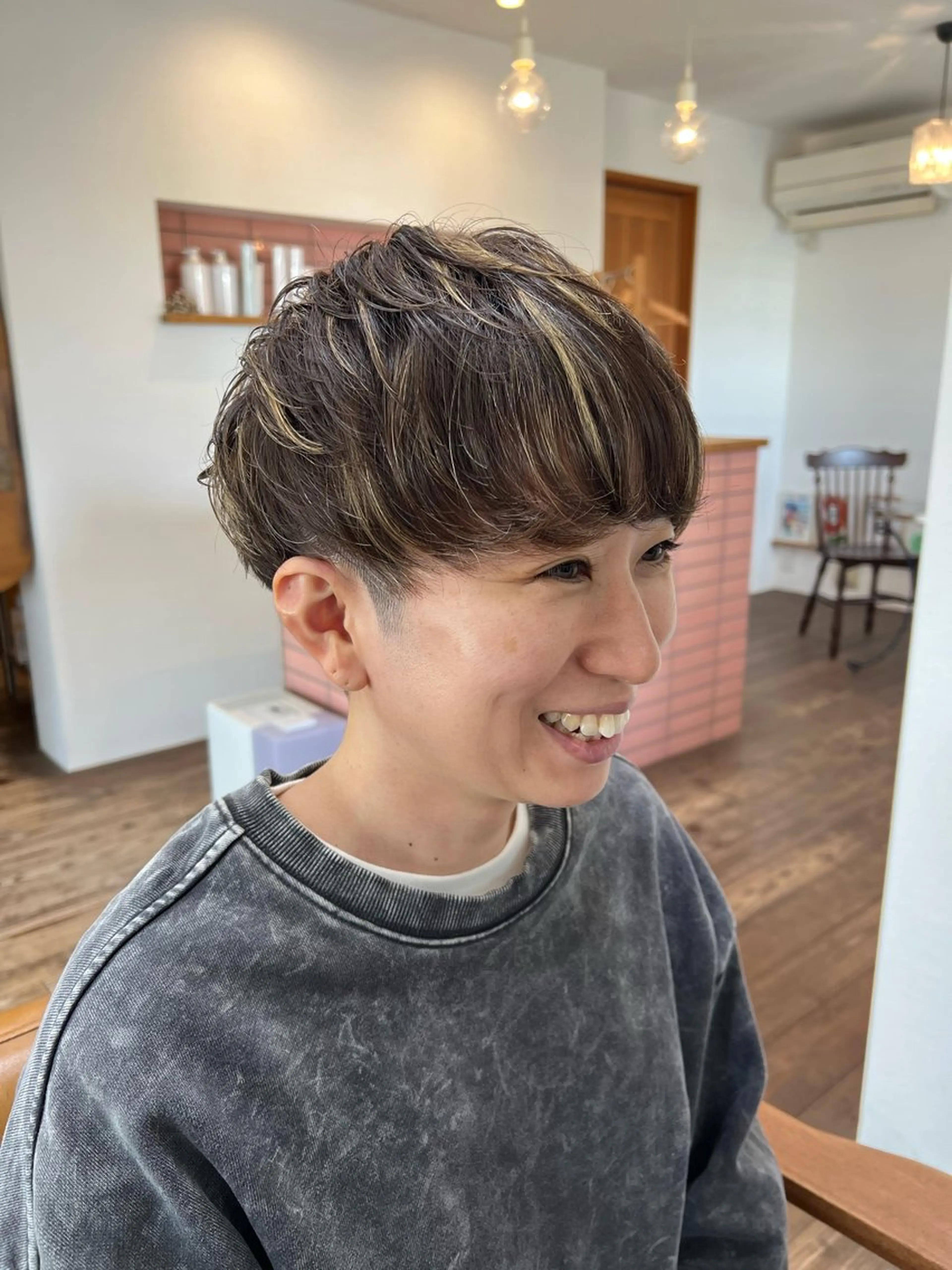 ショート Strawberry所属・原田 志保のヘアスタイル