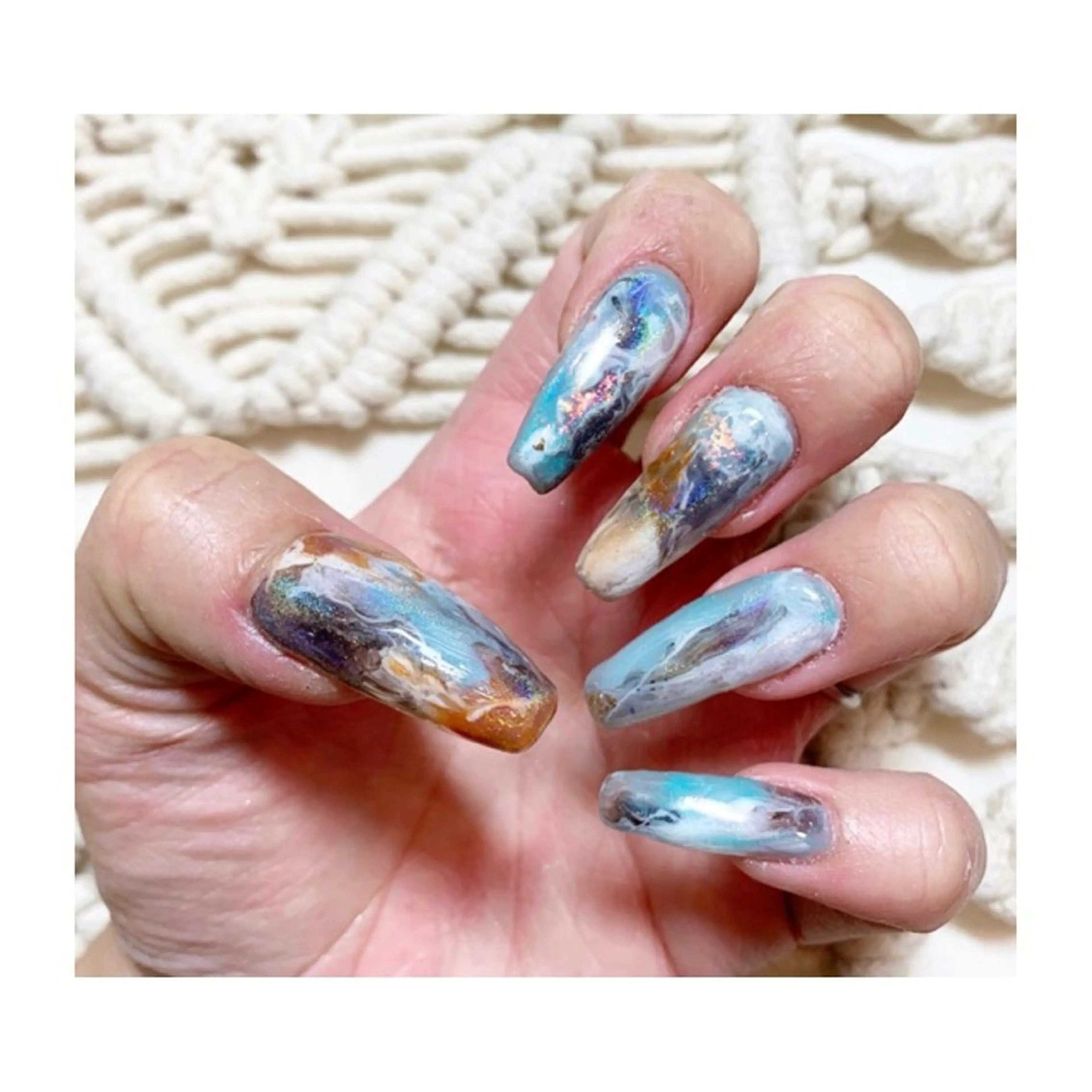 ネイル アートネイル 駒月 明日香のネイルデザイン