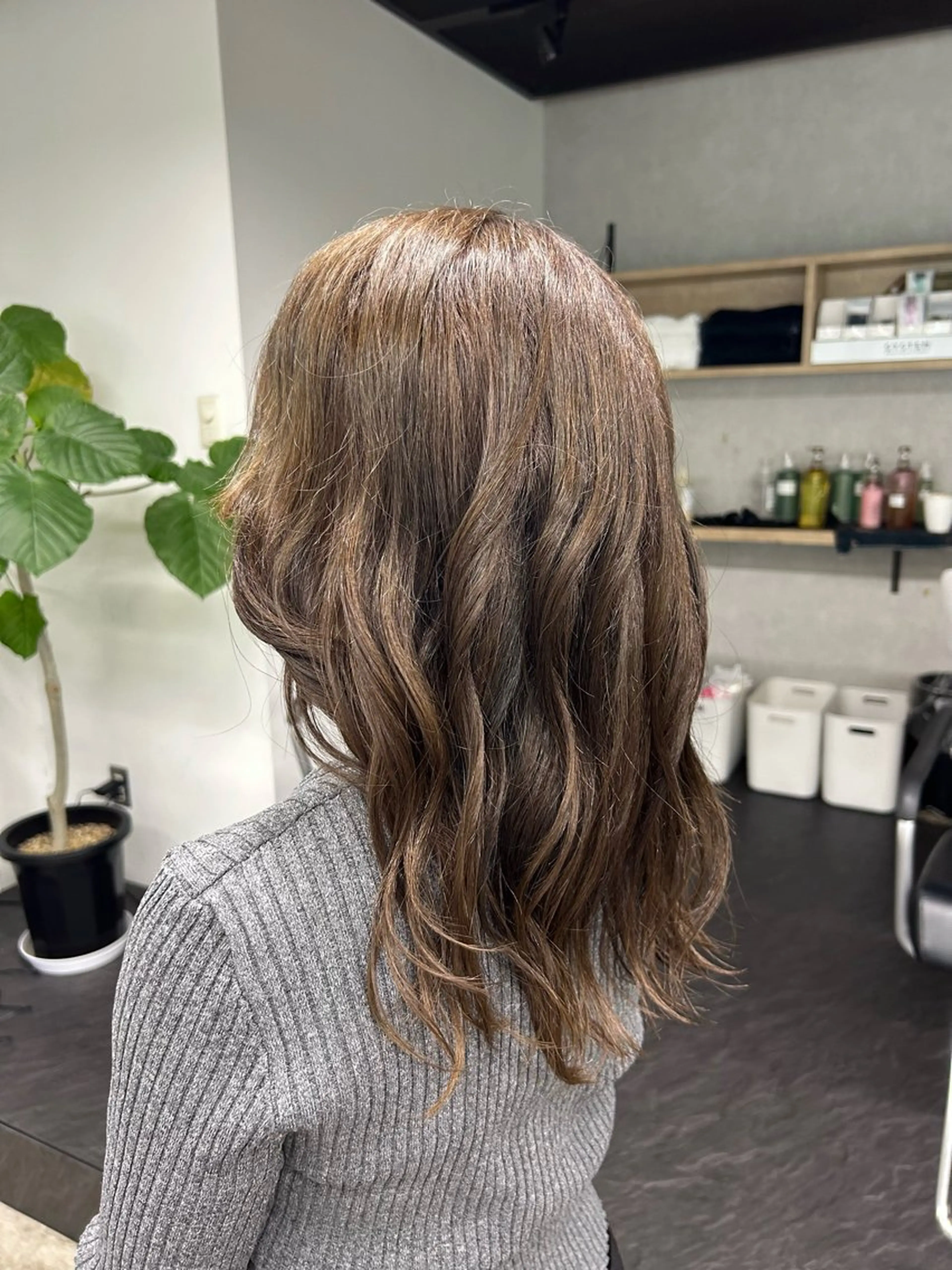 カラー 海外ヘア/透明感ヘア 湘南台/hinakoのヘアスタイル