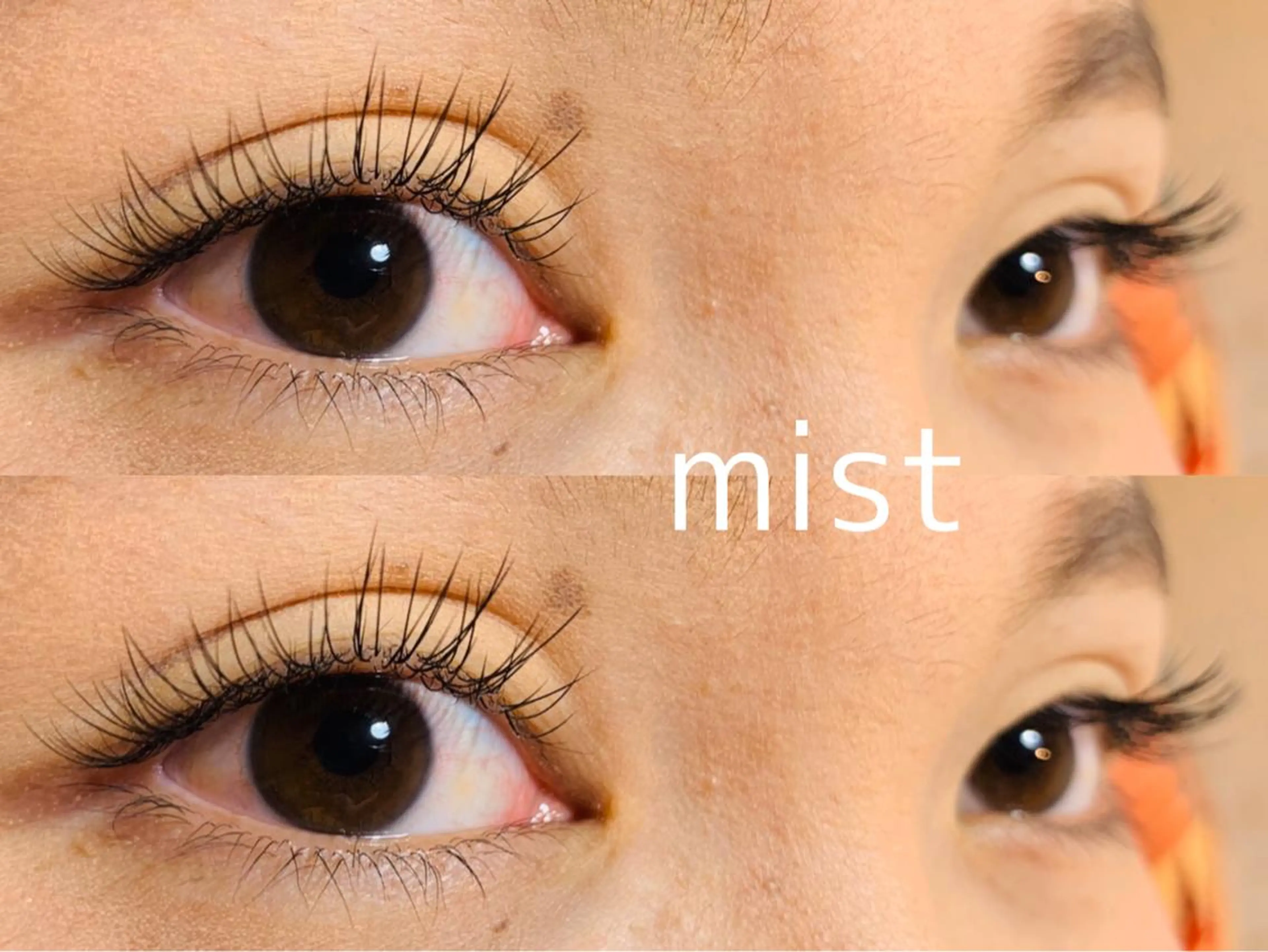 マツエク・マツパ フラットラッシュ マツエク mist AYA 🏝️eyelashのマツエク・マツパデザイン