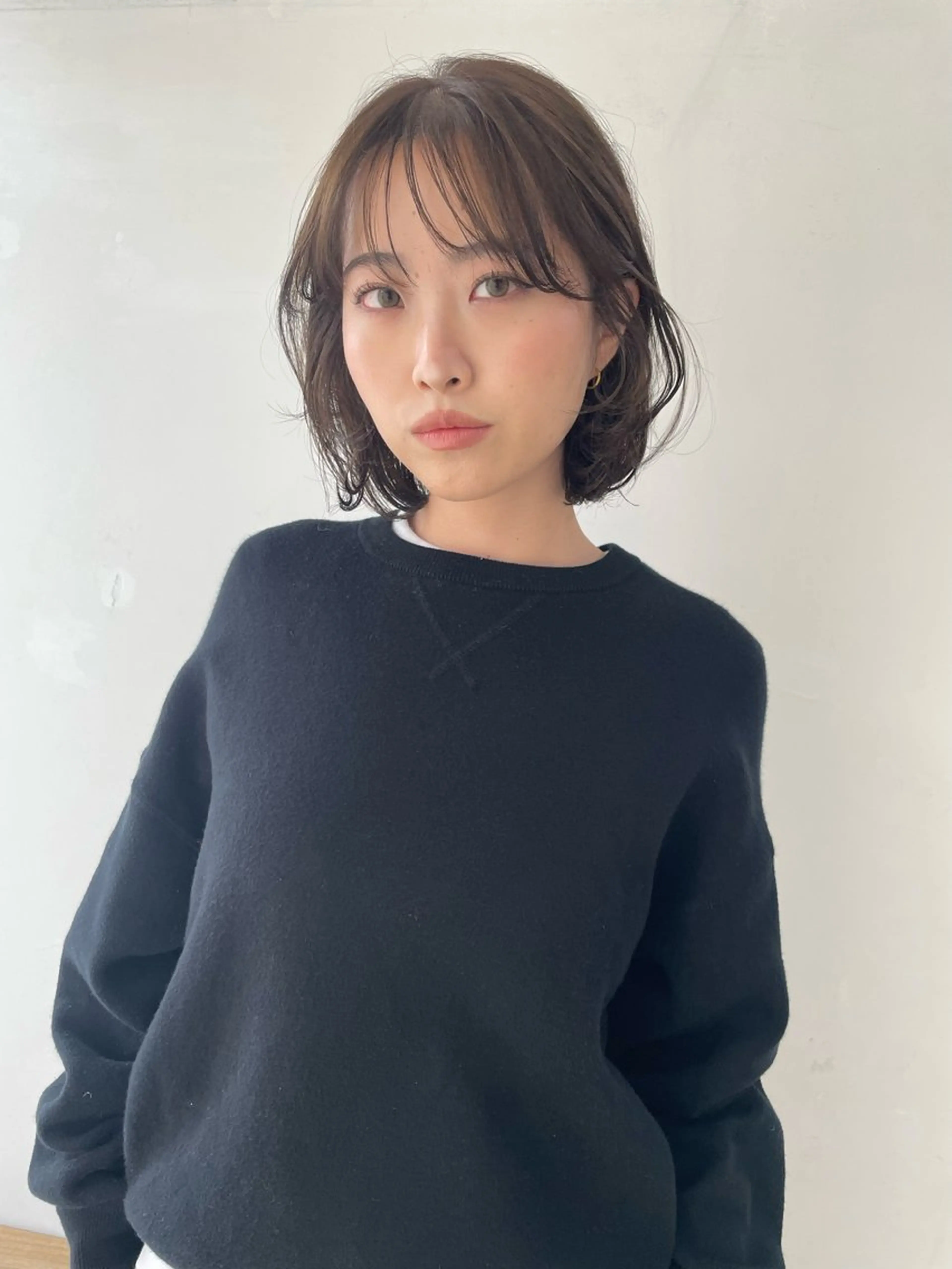 ショート カラー ボブ 熊崎 葵のヘアスタイル