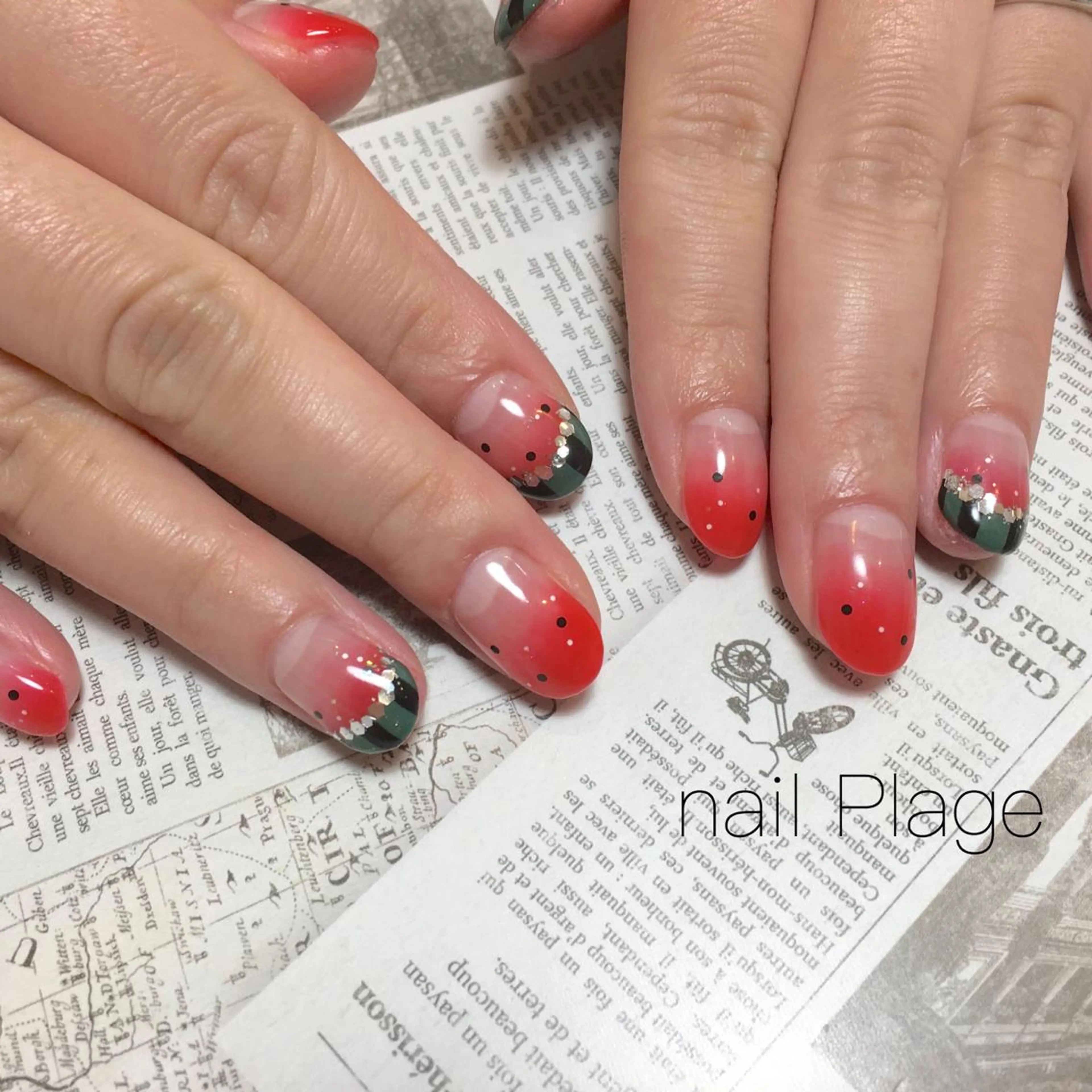 ネイル nail Plage Imai kanaのネイルデザイン